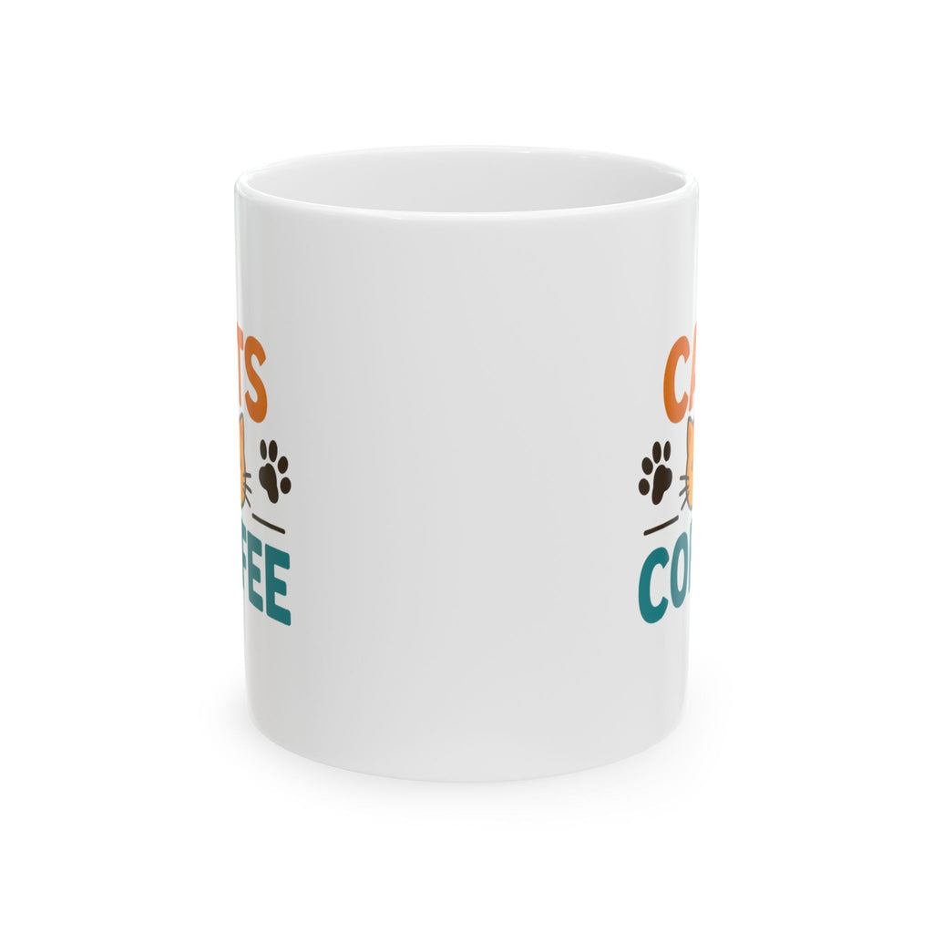 Cats And Coffee That Is All Coffee Mug | Cat Lover Gift | Ceramic Mug