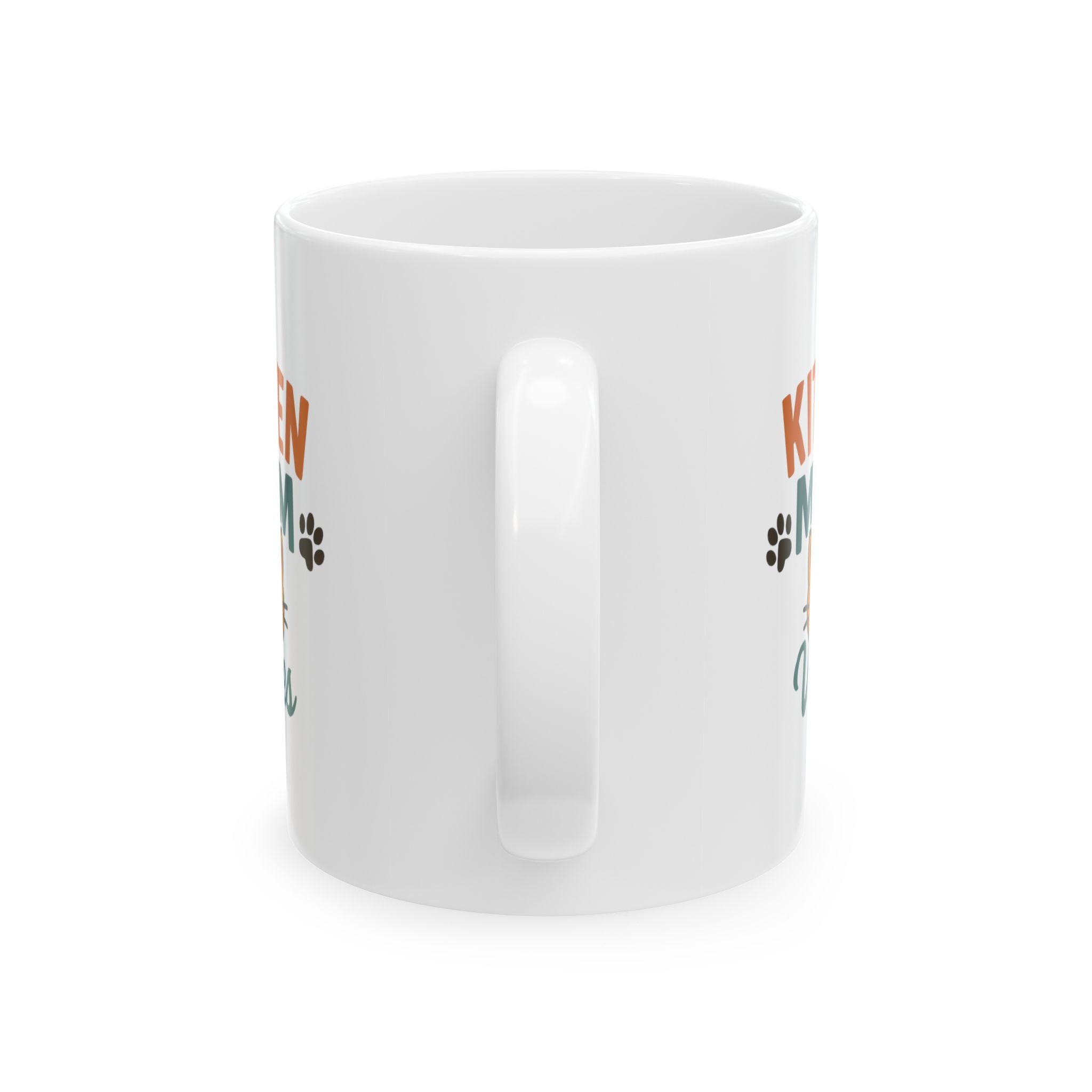 Life Goal Surrounded By Kittens Coffee Mug | Cat Lover Humor | Ceramic Mug