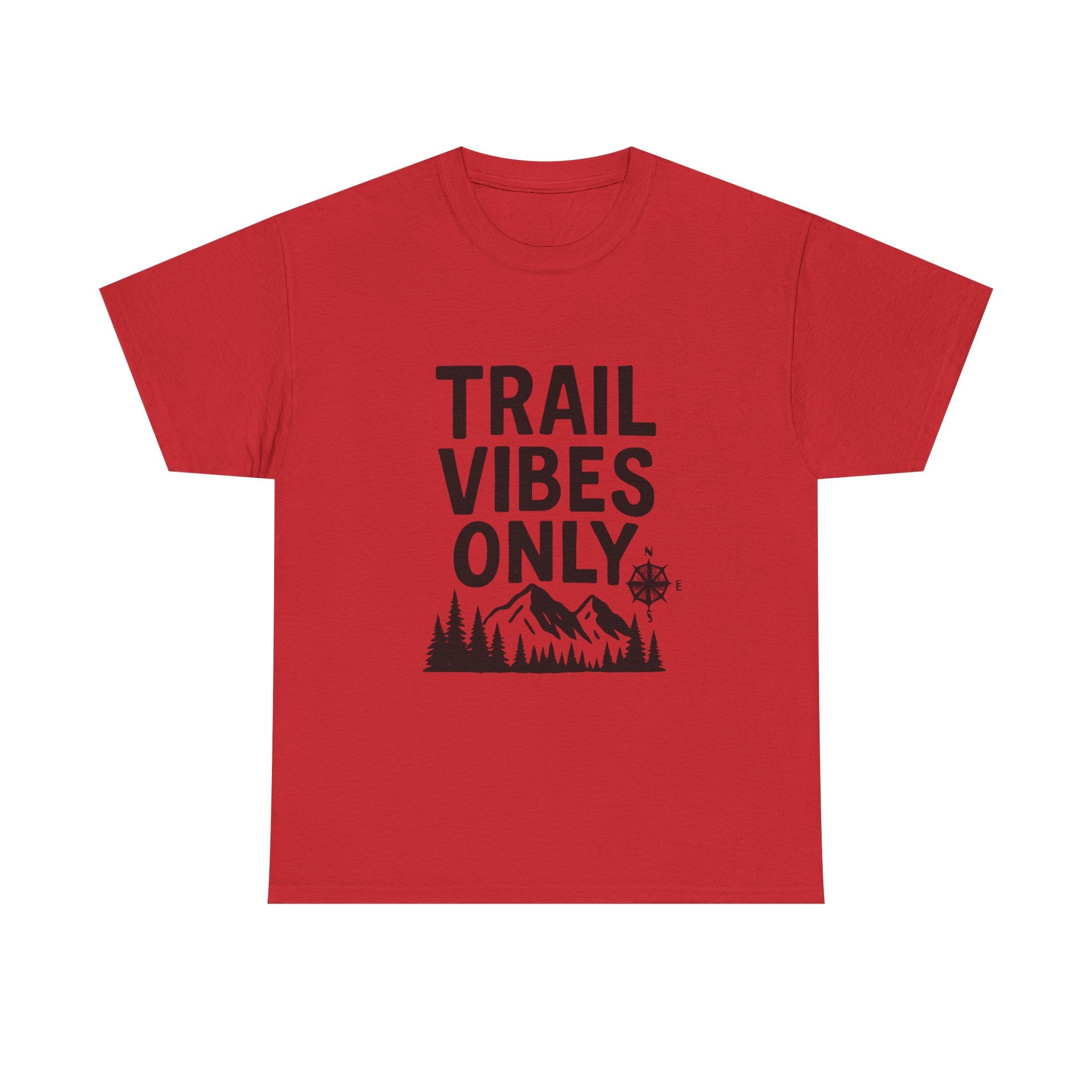 Trail Vibes Only Outdoors T-Shirt | Unique Gift | Graphic Tee