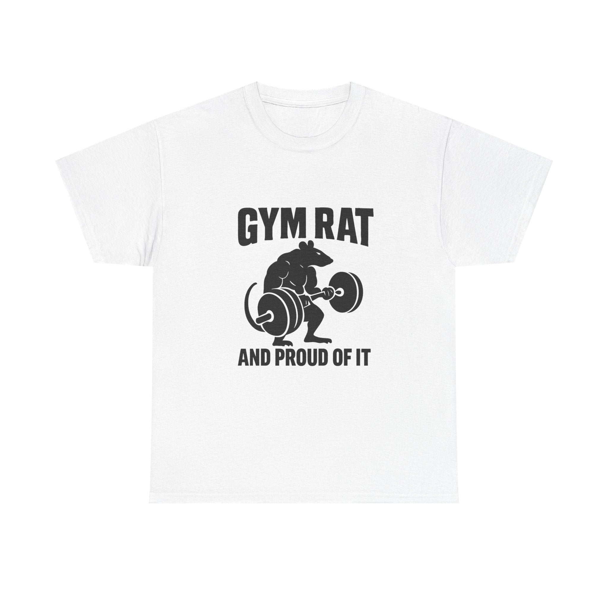 Gym Rat And Proud Of It Fitness T-Shirt | Unique Gift | Graphic Tee