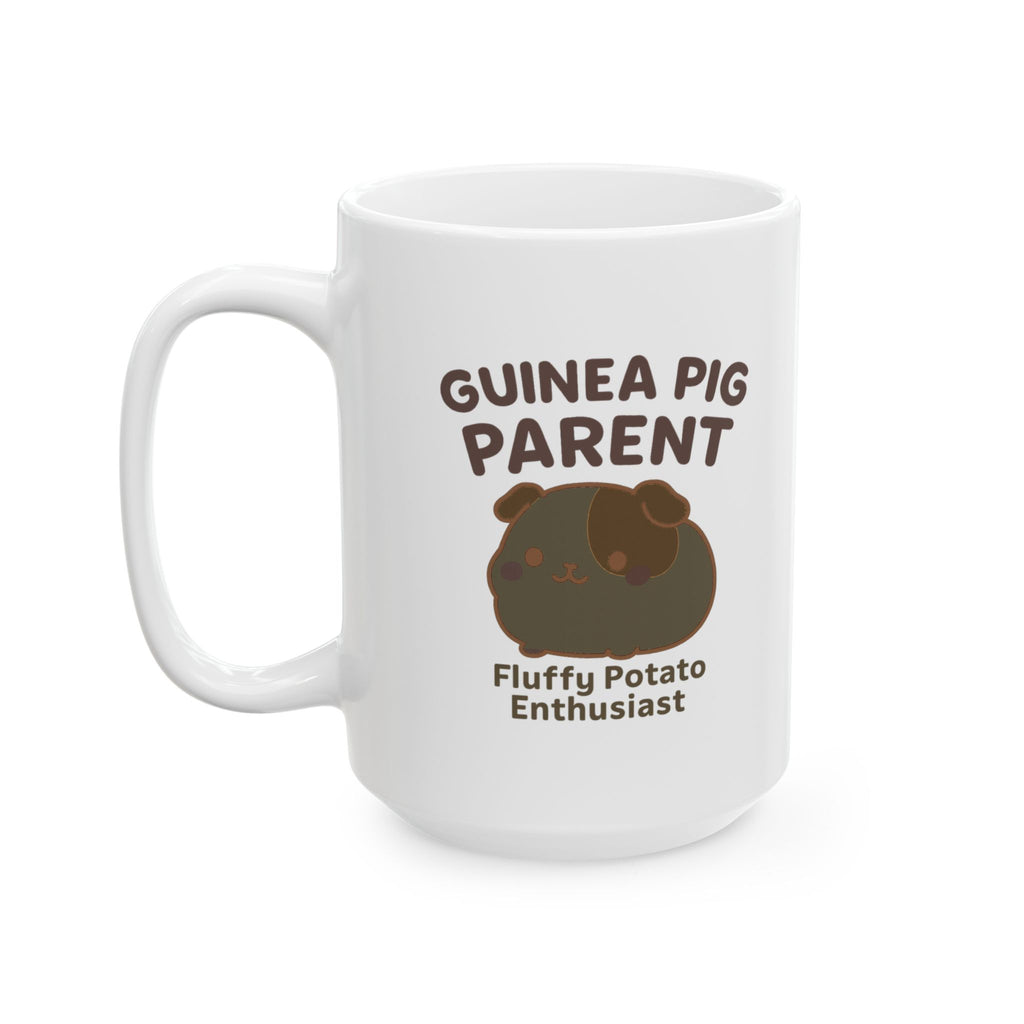 Guinea Pig Parent Fluffy Potato Enthusiast Ceramic Mug
