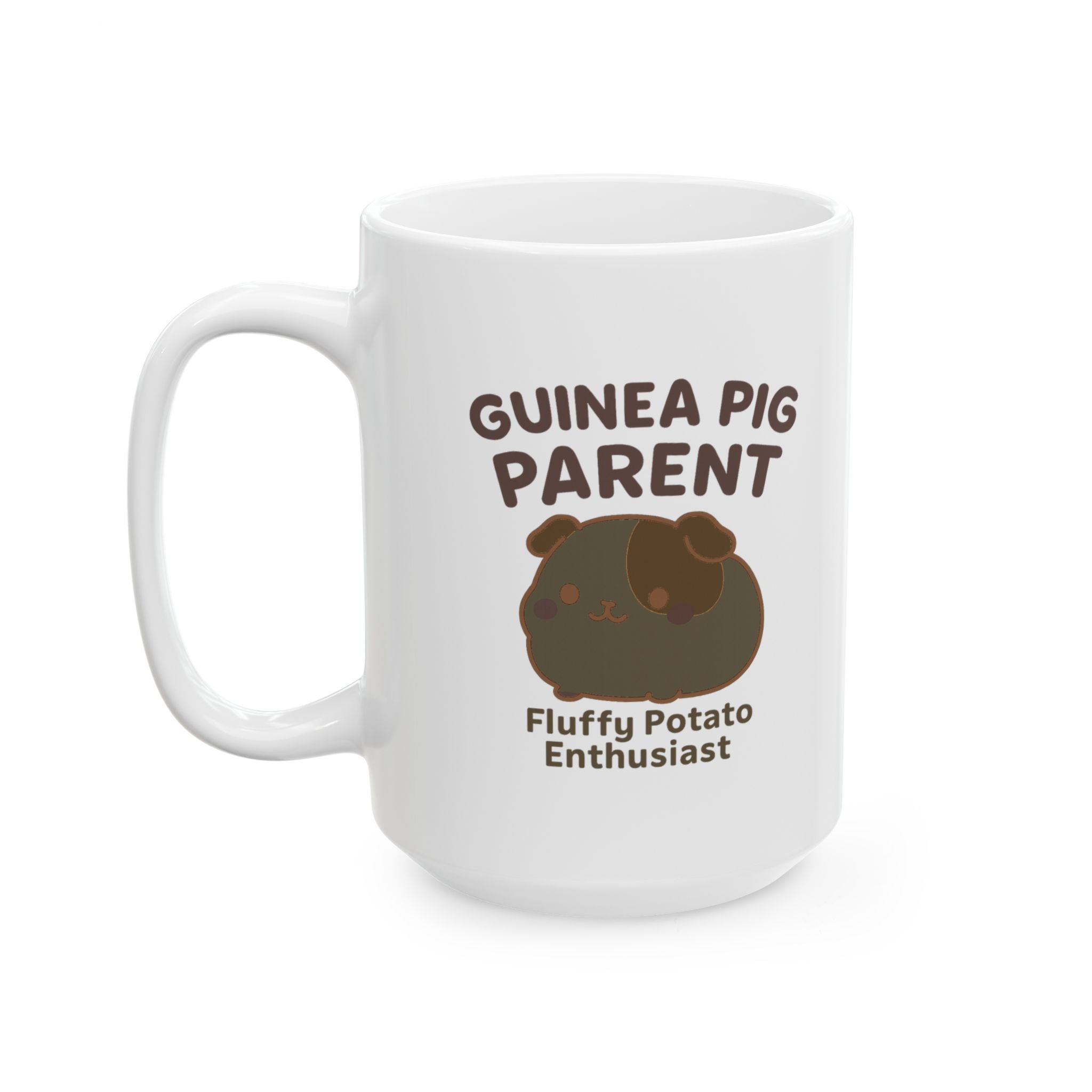 Guinea Pig Parent Fluffy Potato Enthusiast Ceramic Mug