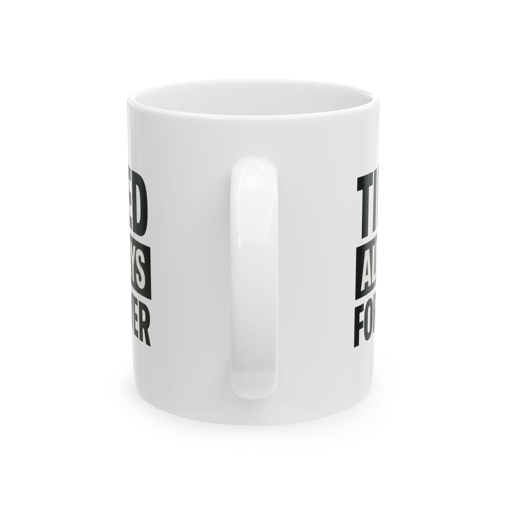 Warning Tired Human Requires Coffee Coffee Mug | Funny Gift | Ceramic Mug