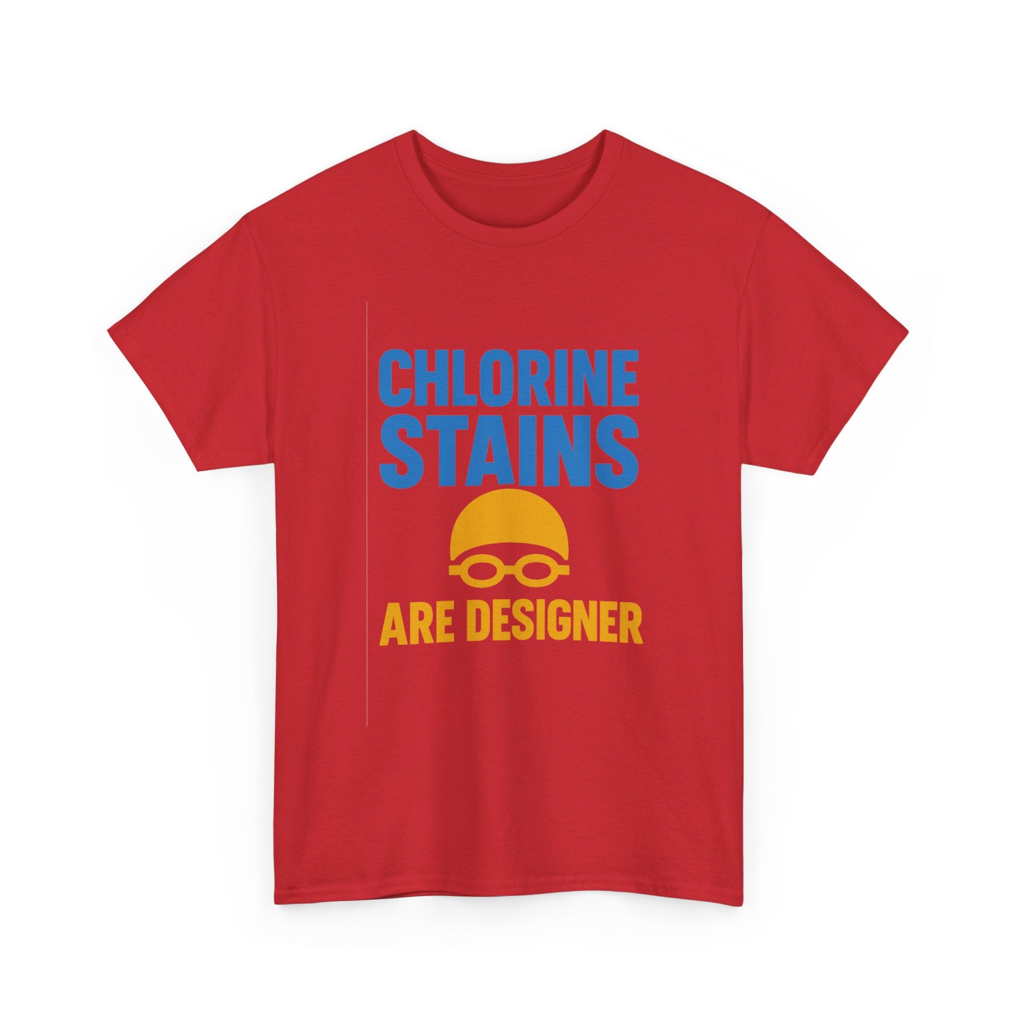 Swim Mom Chlorine Stains Are Designer T-Shirt | Gift for Mom | Graphic Tee