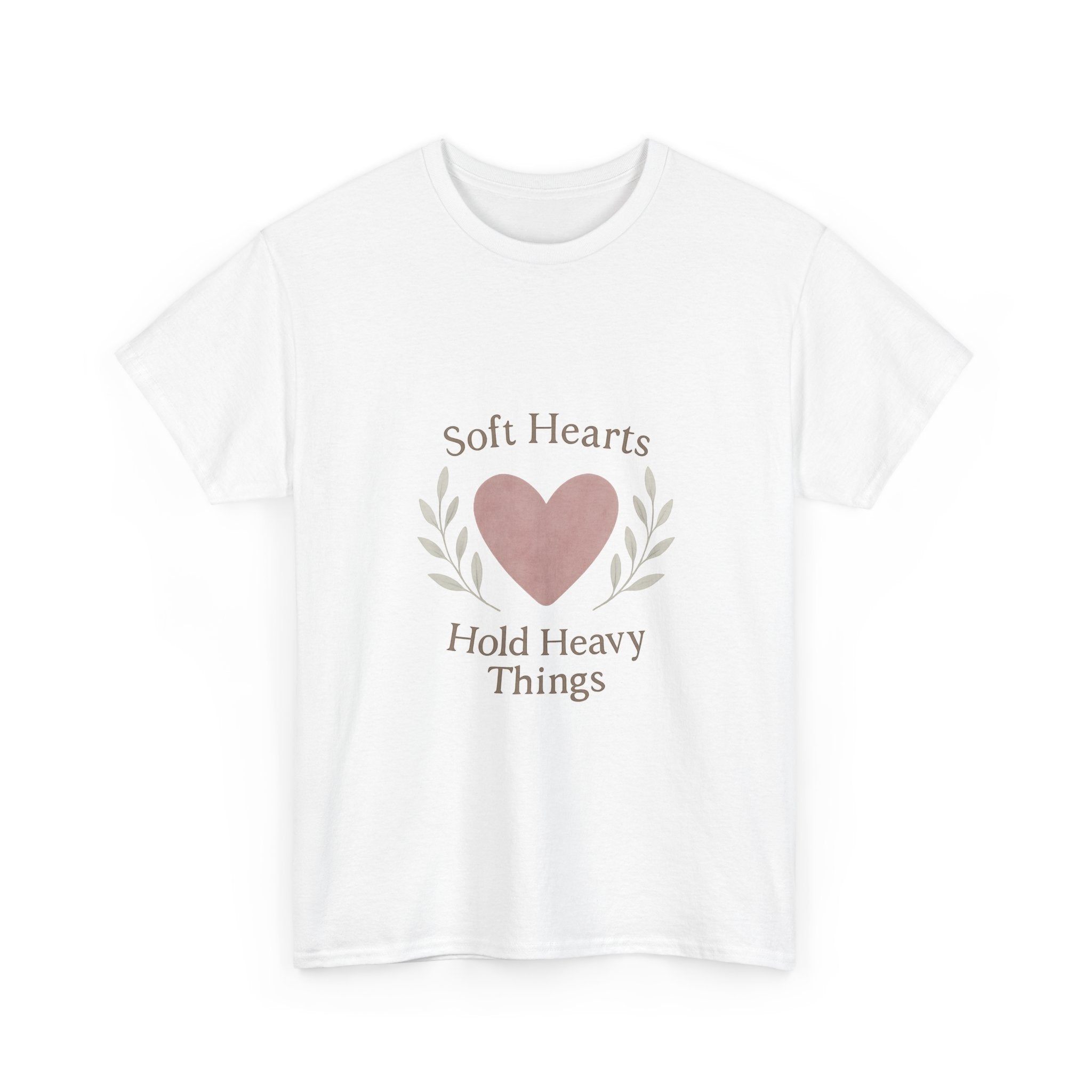 Grief Support Soft Hearts Hold Heavy Things T-Shirt