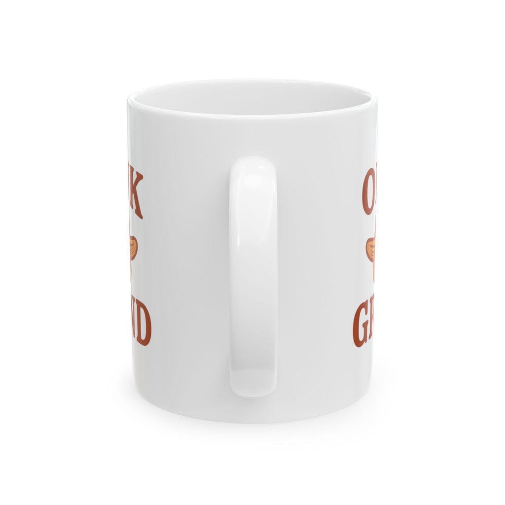 Pig Farmer Oink And Grind Coffee Mug | Unique Gift | Ceramic Mug