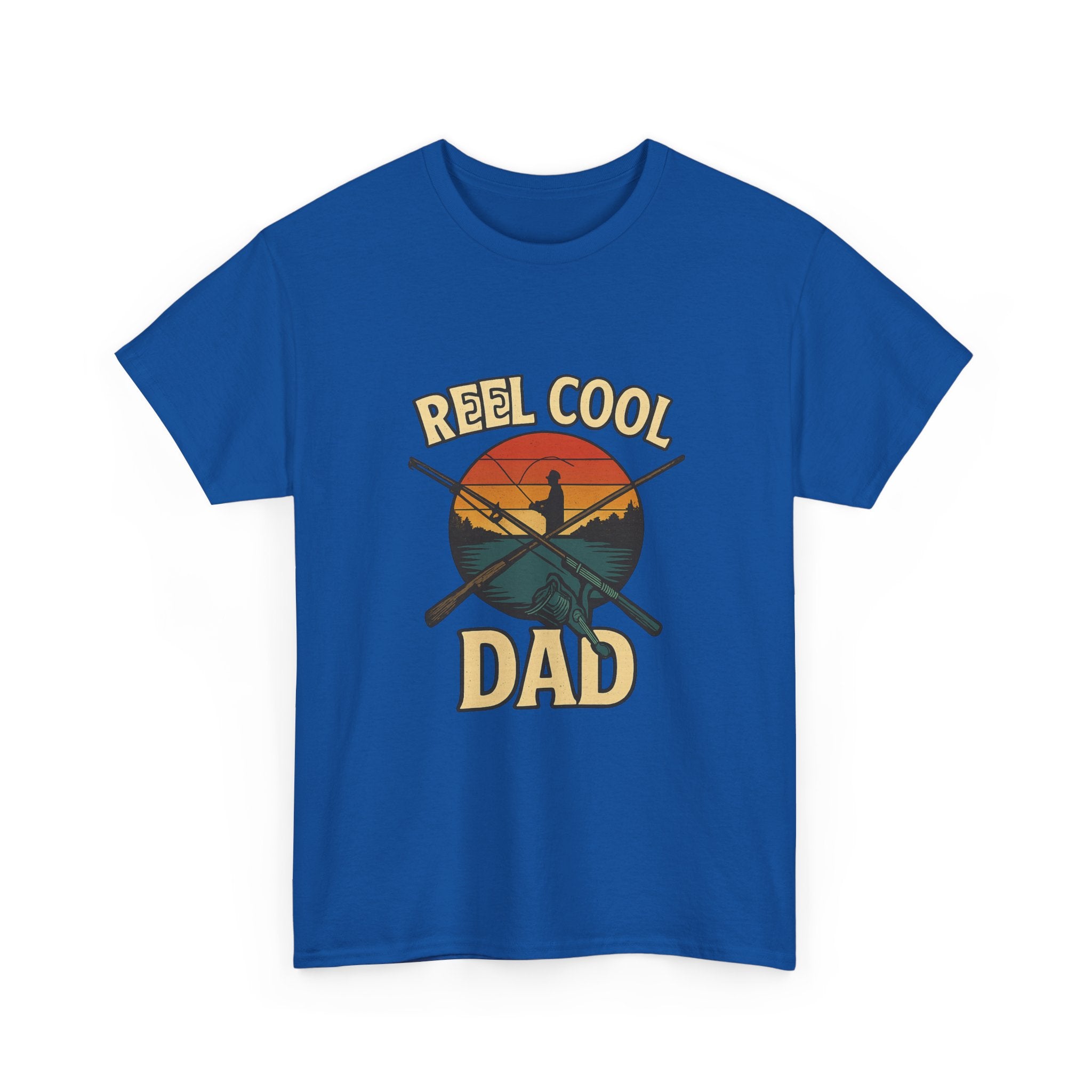 Reel Cool Dad Fishing Father T-Shirt | Gift for Dad | Graphic Tee