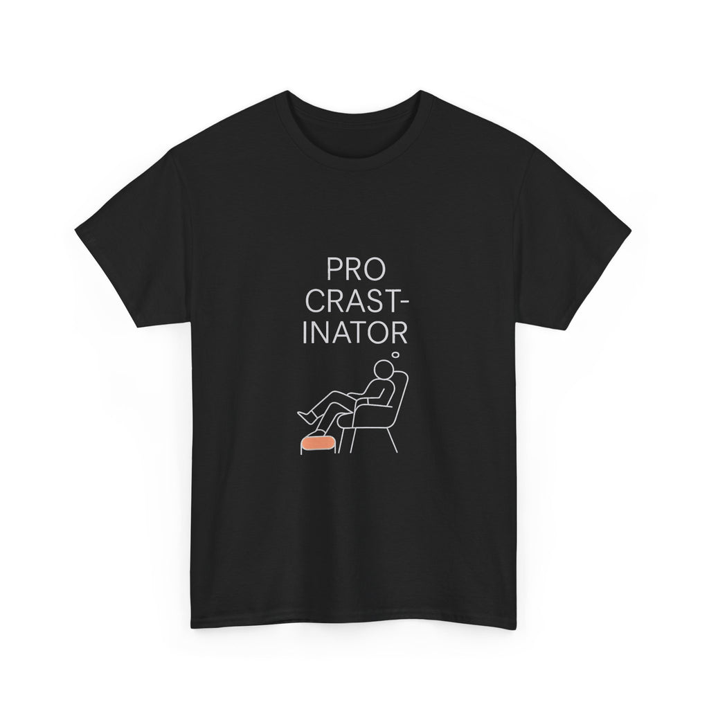 Procrastination Expert Award Pending T-Shirt | Funny Gift | Graphic Tee