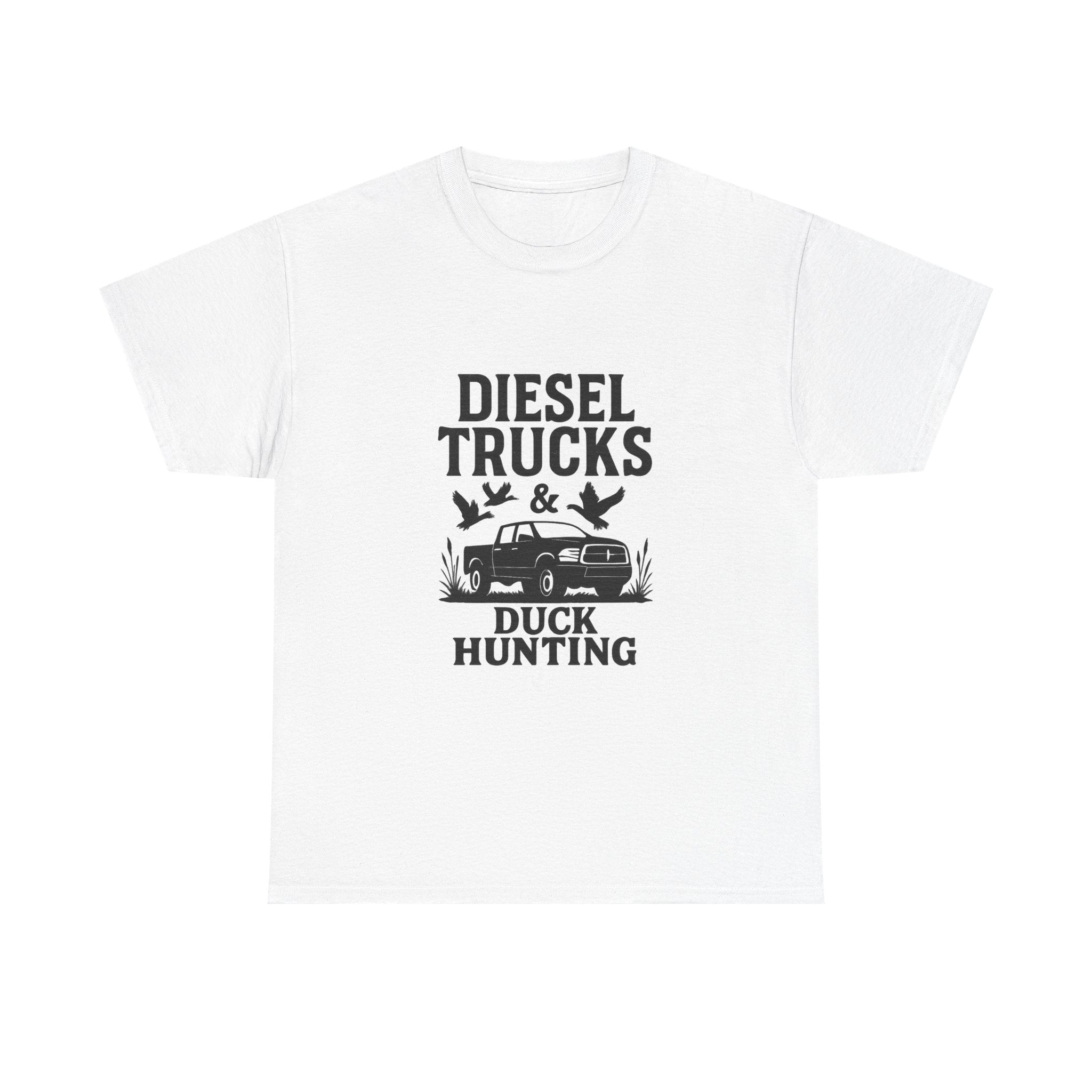 Diesel Trucks And Duck Hunting Country T-Shirt | Unique Gift | Graphic Tee