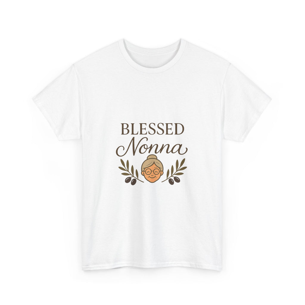 Blessed Nonna Italian Grandmother T-Shirt | Unique Gift | Graphic Tee