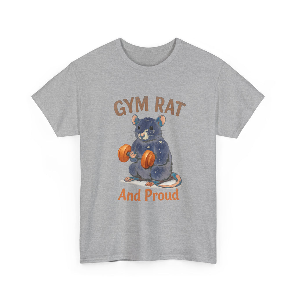 Gym Rat And Proud Of It T-Shirt | Gym Rat Gift | Graphic Tee