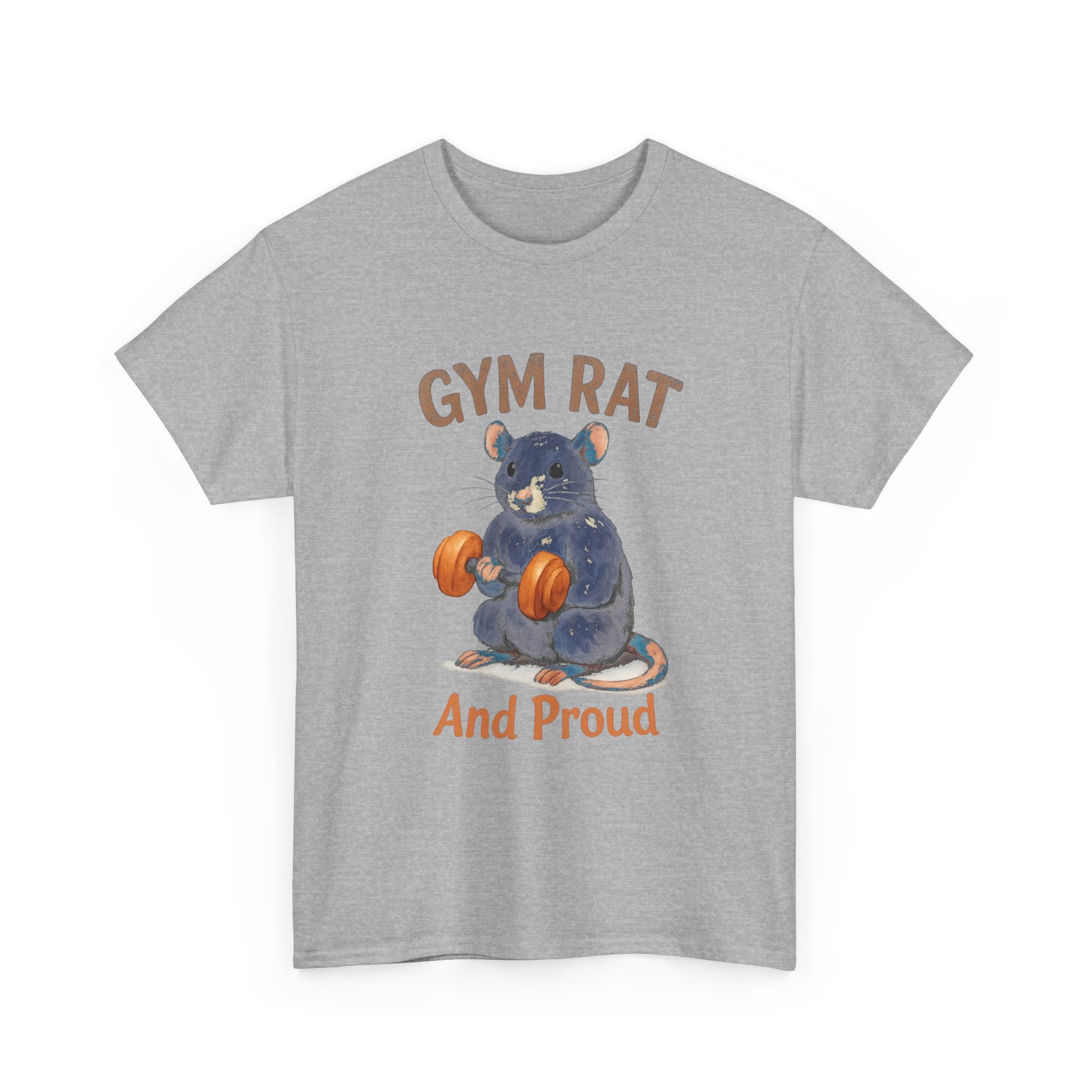 Gym Rat And Proud Of It T-Shirt | Gym Rat Gift | Graphic Tee