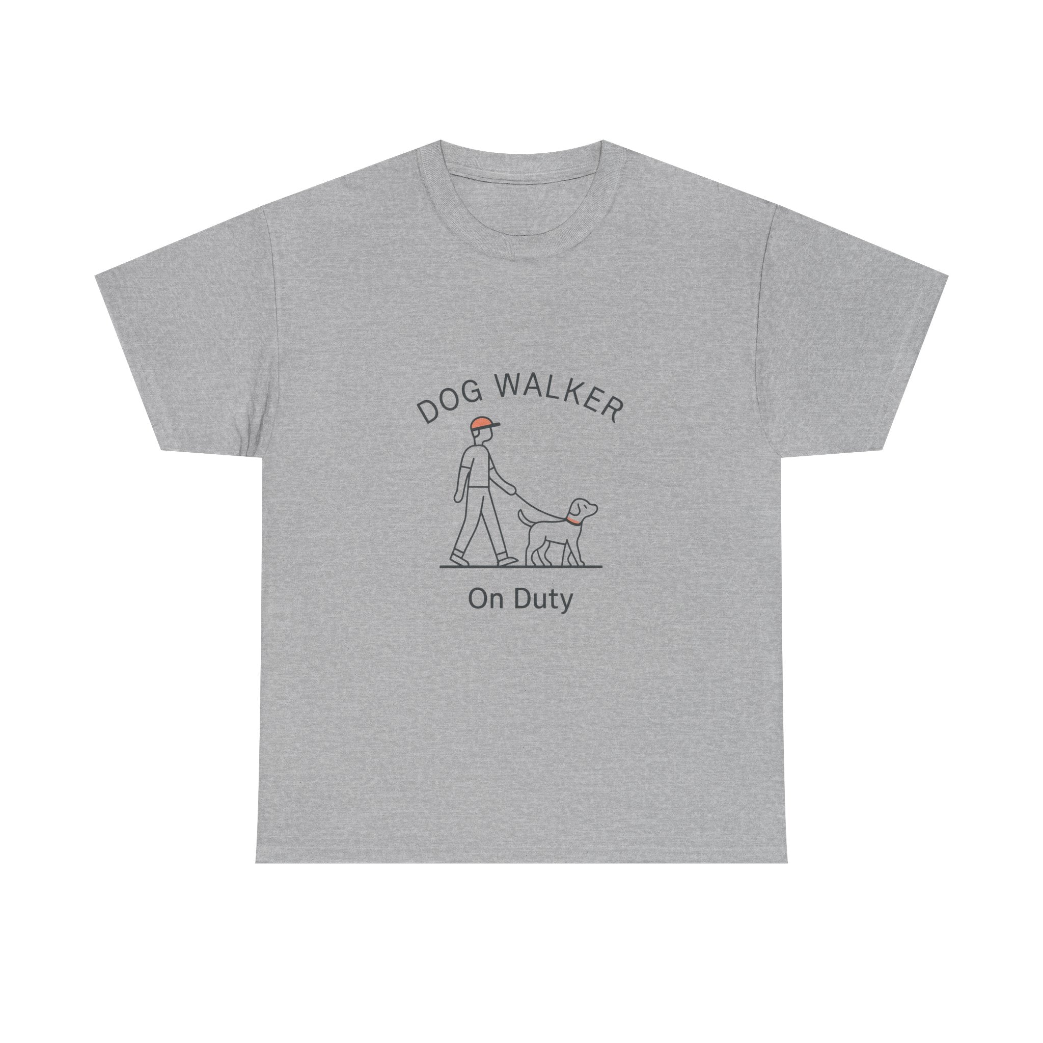 My Dog Walks Me T-Shirt | Funny Dog Owner Humor | Graphic Tee