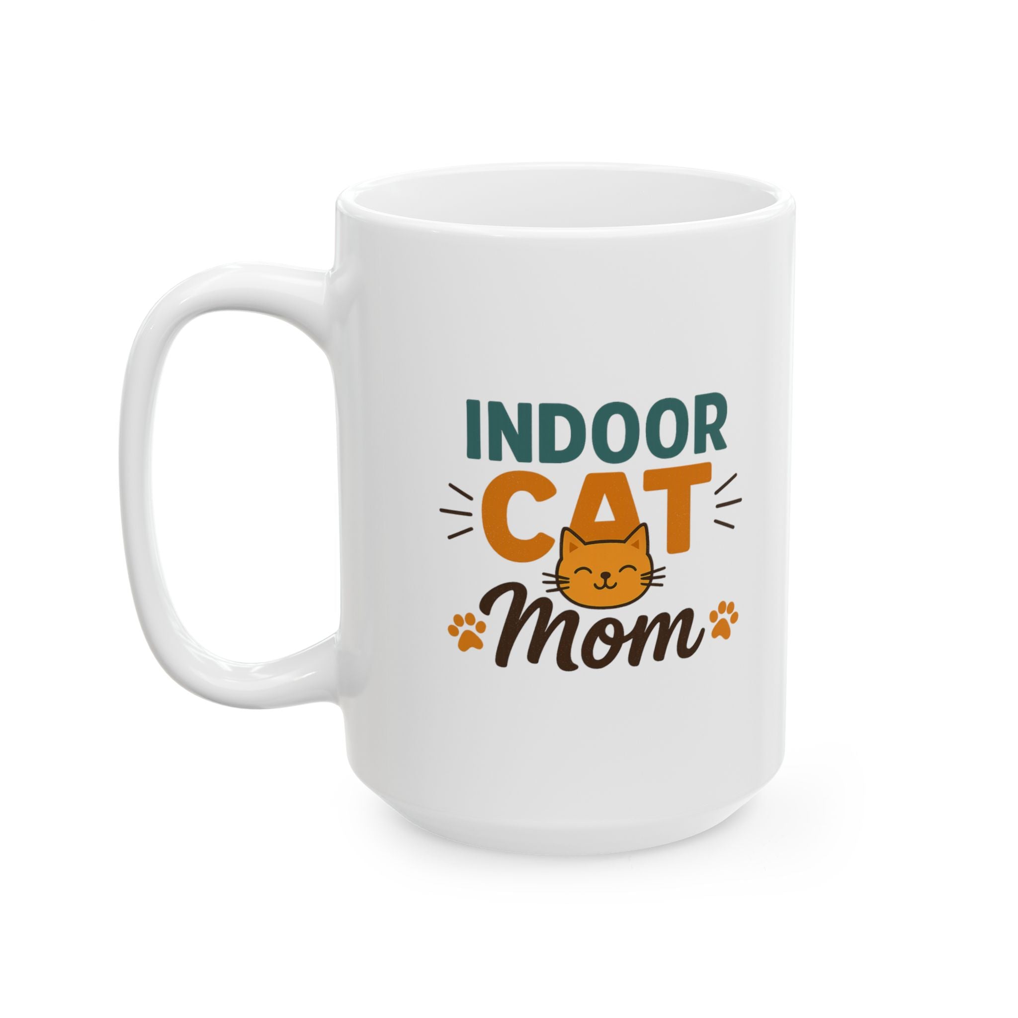 Indoor Cats Are The Best Cats Coffee Mug | Cat Lover Appreciation | Ceramic Mug