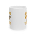 Beekeeping Is My Therapy Sweet And Stings Coffee Mug | Unique Gift | Ceramic Mug