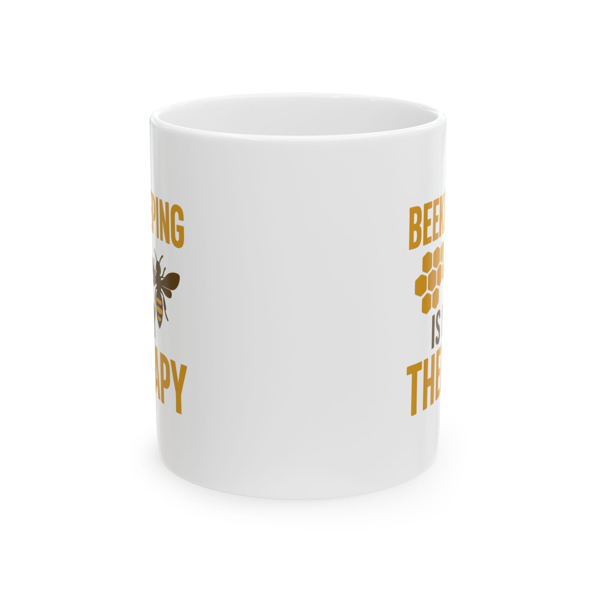 Beekeeping Is My Therapy Sweet And Stings Coffee Mug | Unique Gift | Ceramic Mug