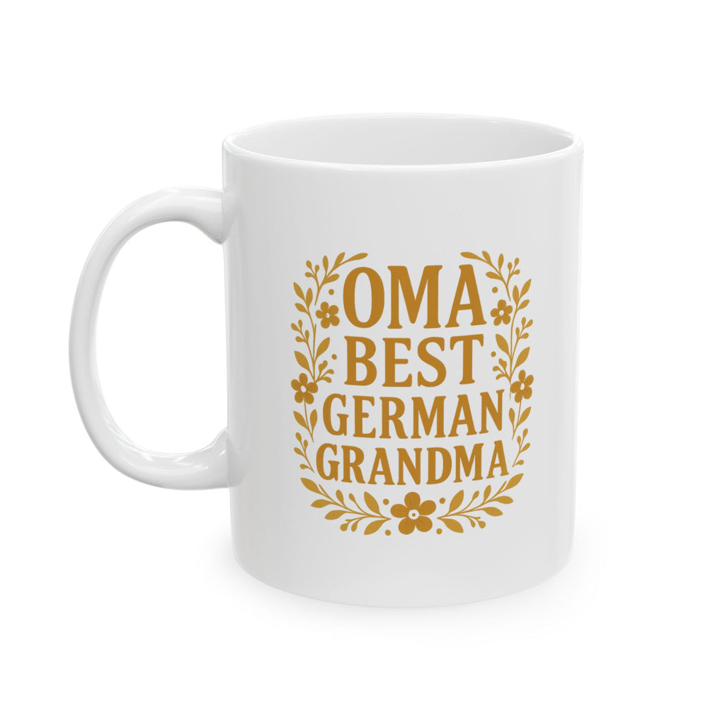 Oma Best German Grandma Coffee Mug | Gift for Grandma | Ceramic Mug