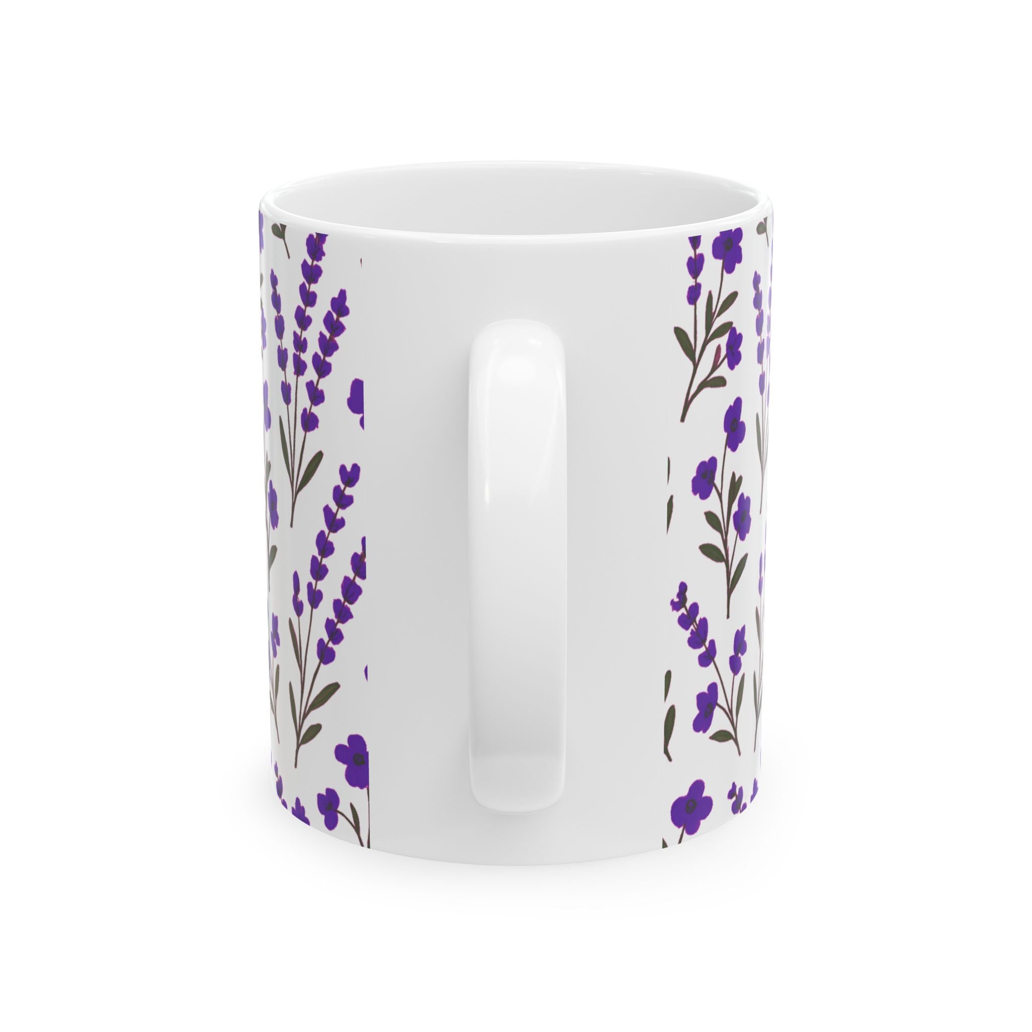 Purple Lavender Coffee Mug | Unique Gift | Ceramic Mug