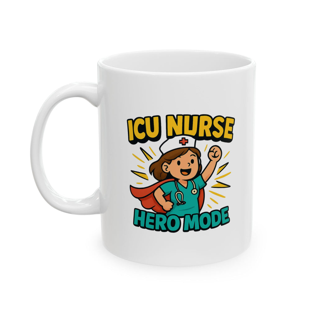 ICU Nurse No Sleep No Problem Just Coffee Coffee Mug | Funny Nurse Humor | Ceramic Mug