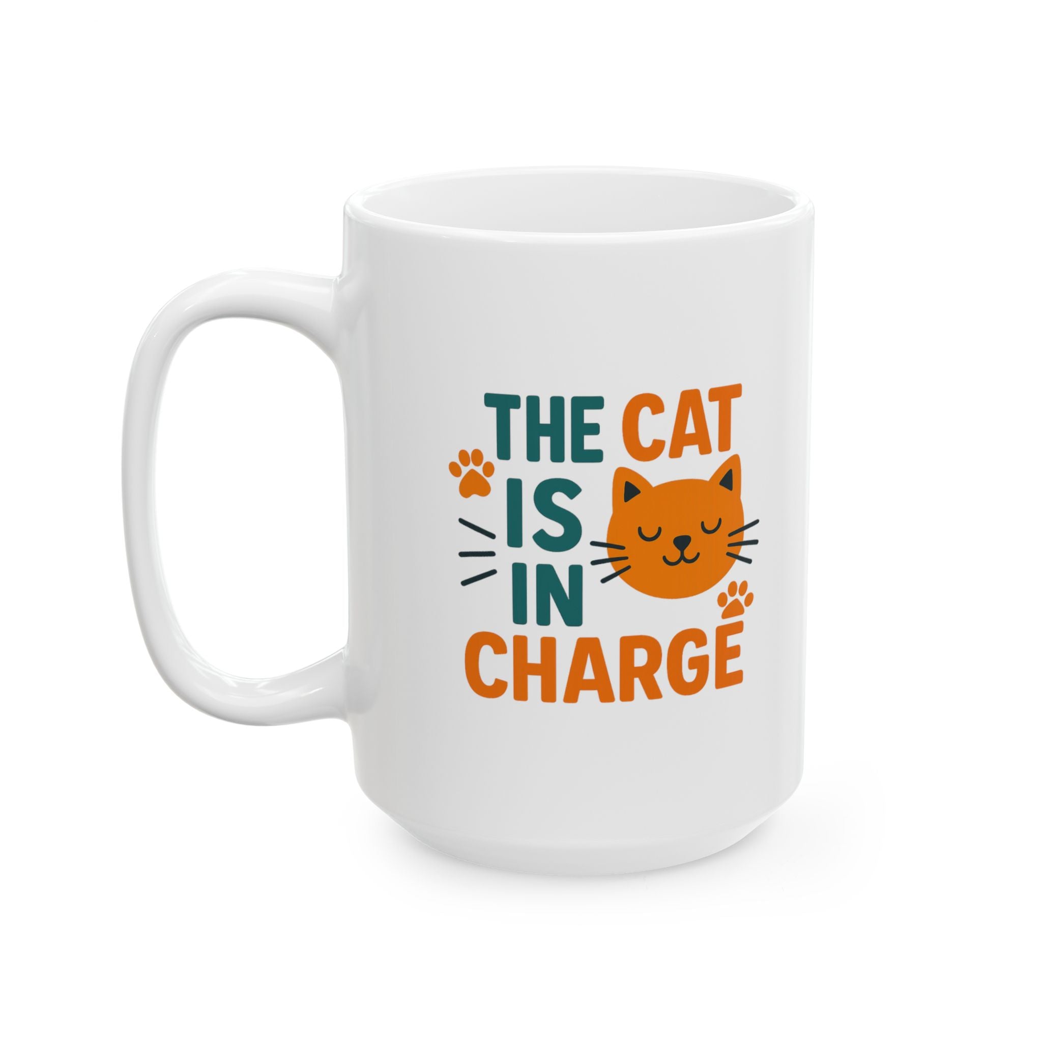 Cat Says No To Mondays Coffee Mug | Funny Cat Lover Gift | Ceramic Mug