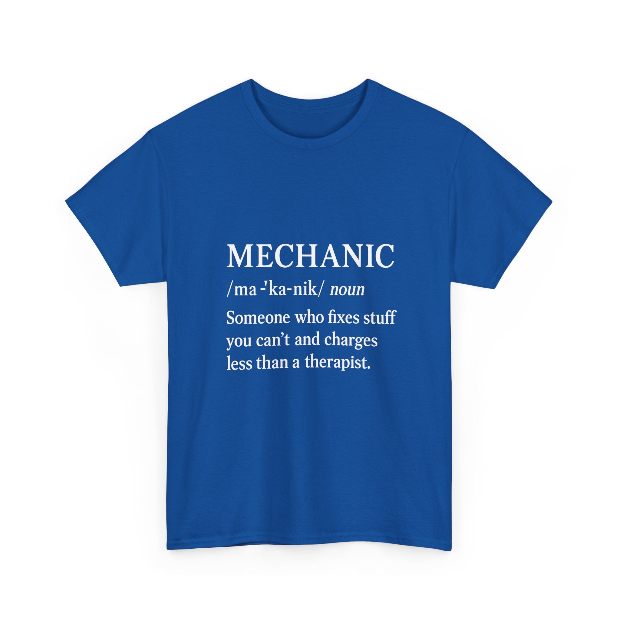 Mechanic Definition Funny Profession T-Shirt | Mechanic Gift | Graphic Tee