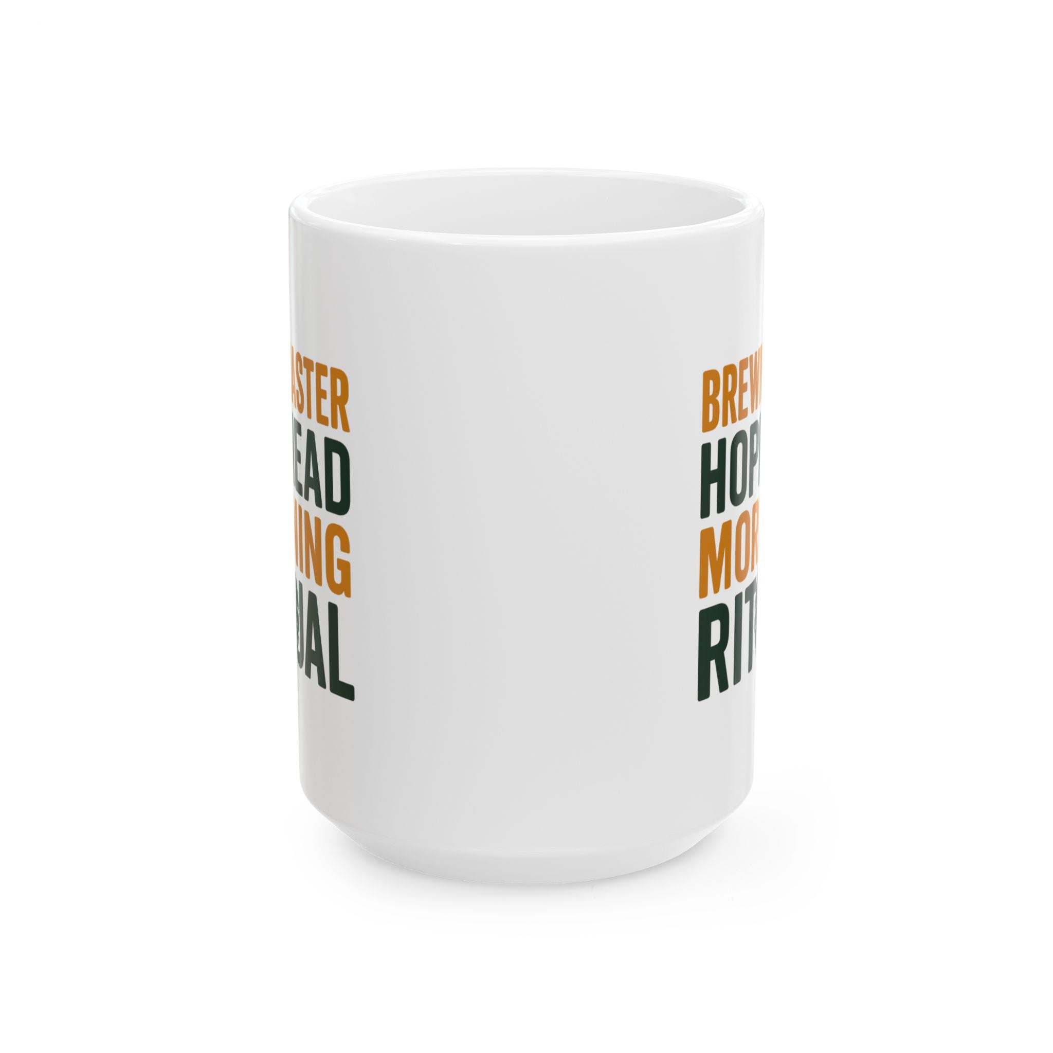 Brewmaster Hophead Morning Ritual Coffee Mug | Unique Gift | Ceramic Mug
