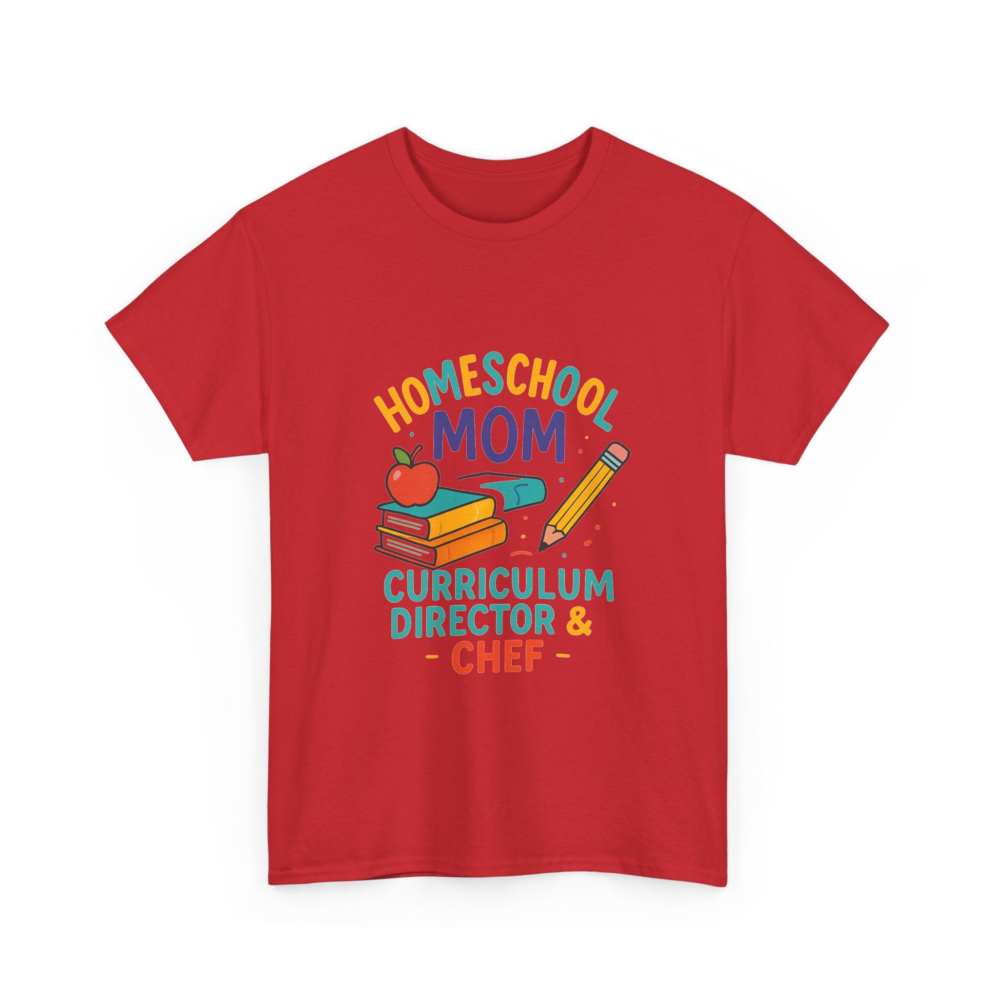 Homeschool Mom Curriculum Director And Chef T-Shirt