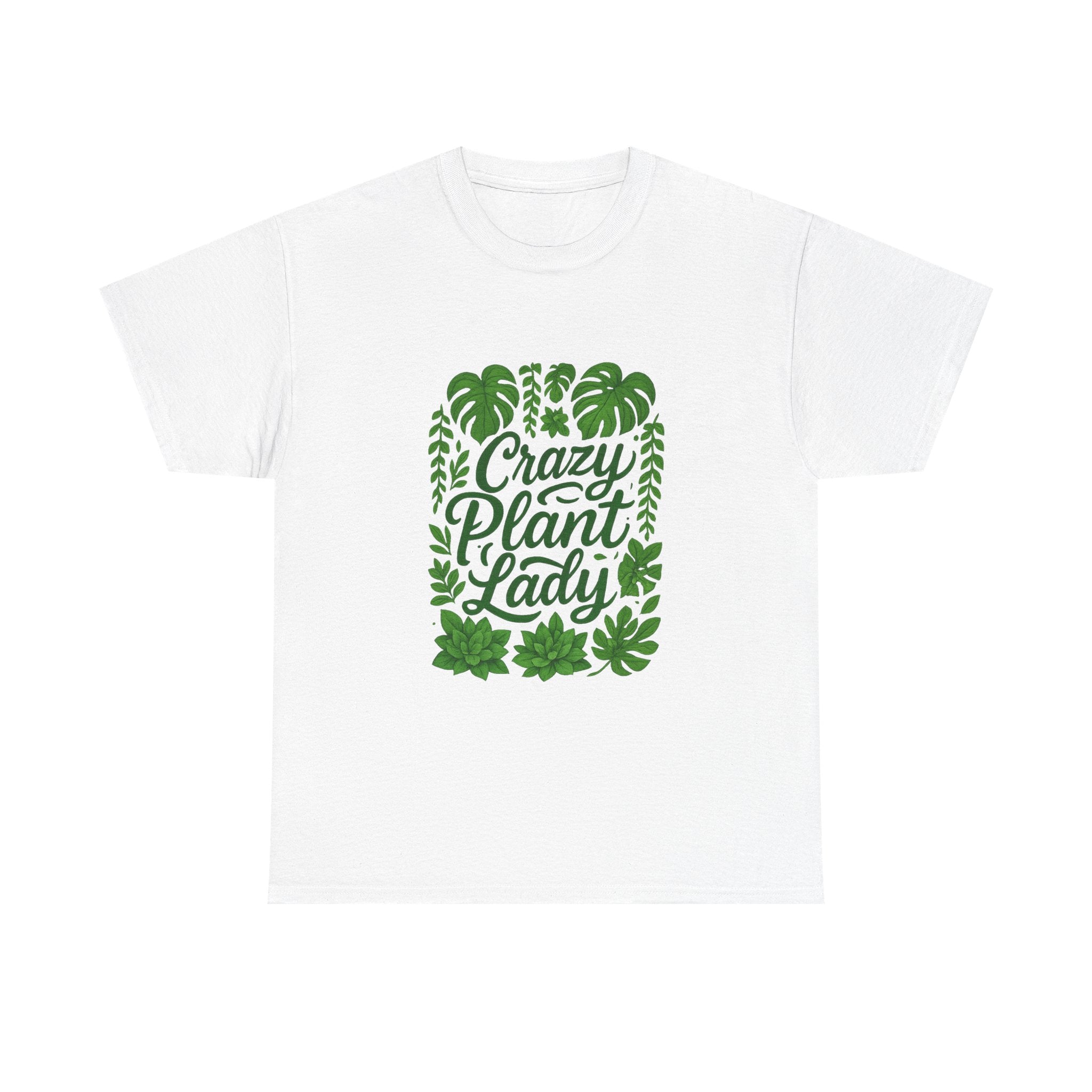 Crazy Plant Lady Gardener T-Shirt | Gardener Gift | Graphic Tee