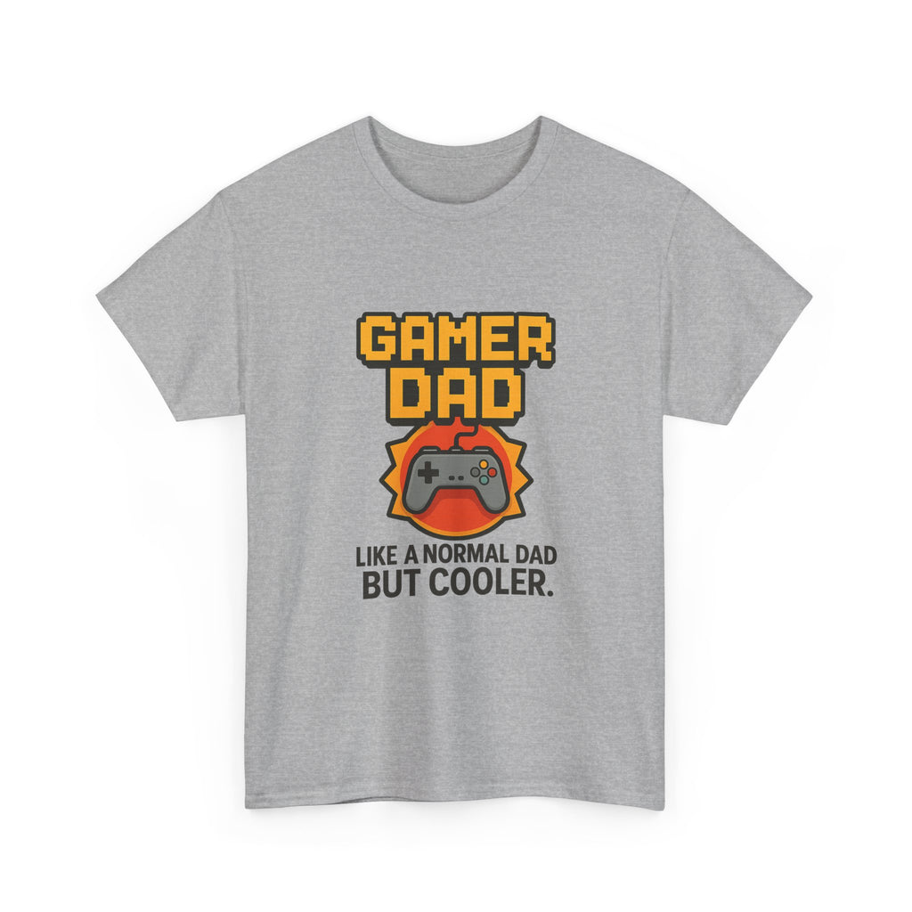 Gamer Dad Like A Normal Dad But Cooler T-Shirt | Gift for Dad | Graphic Tee