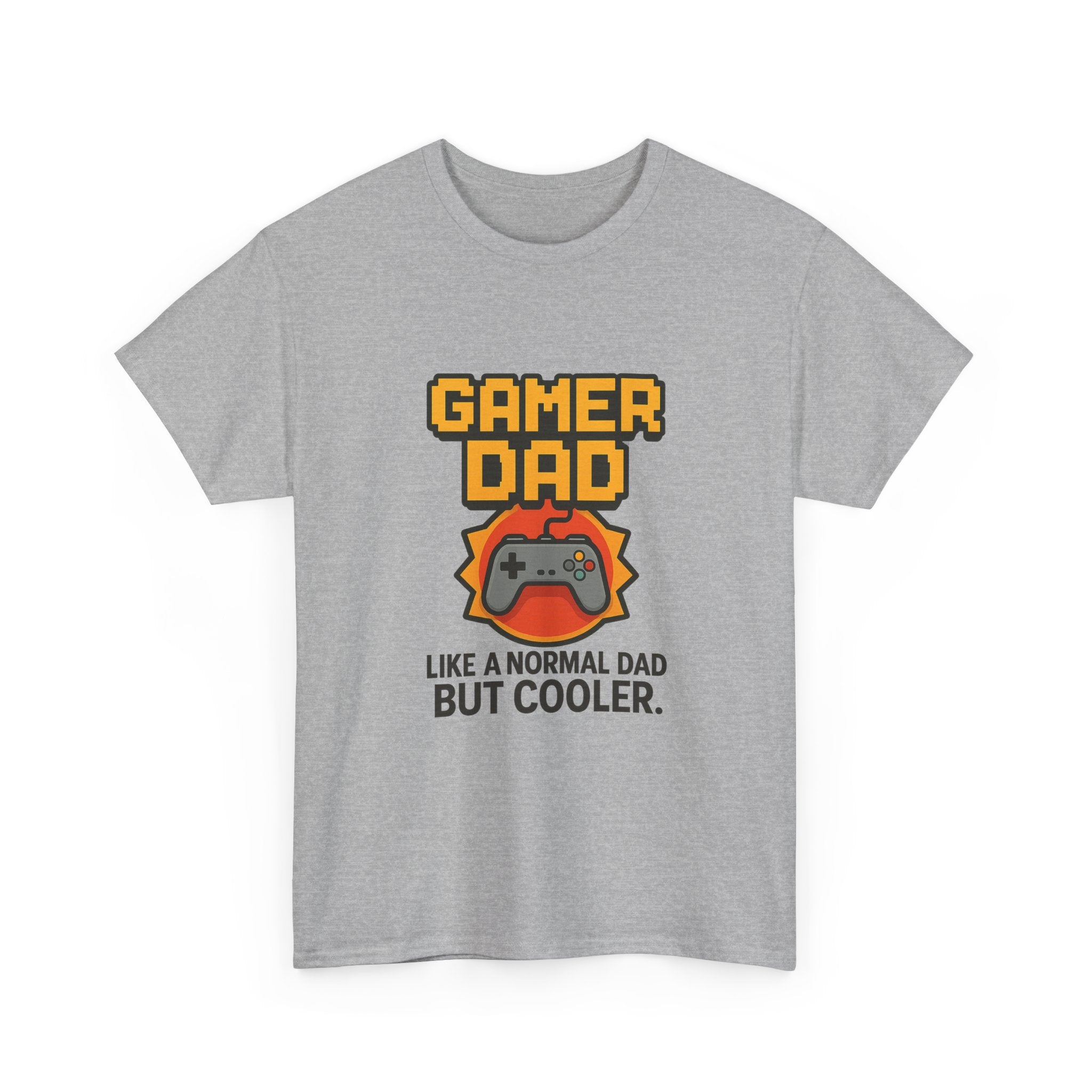 Gamer Dad Like A Normal Dad But Cooler T-Shirt | Gift for Dad | Graphic Tee