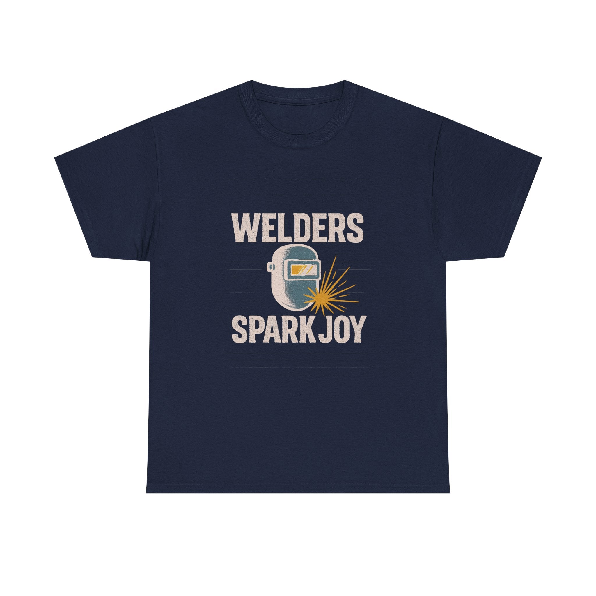 Welders Spark Joy Profession T-Shirt | Unique Gift | Graphic Tee