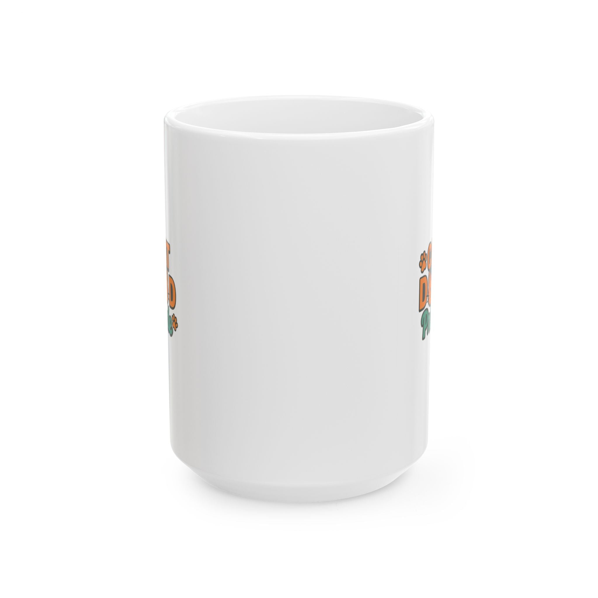 Cat Dad Just Here For The Cats Coffee Mug | Cat Humor Gift | Ceramic Mug