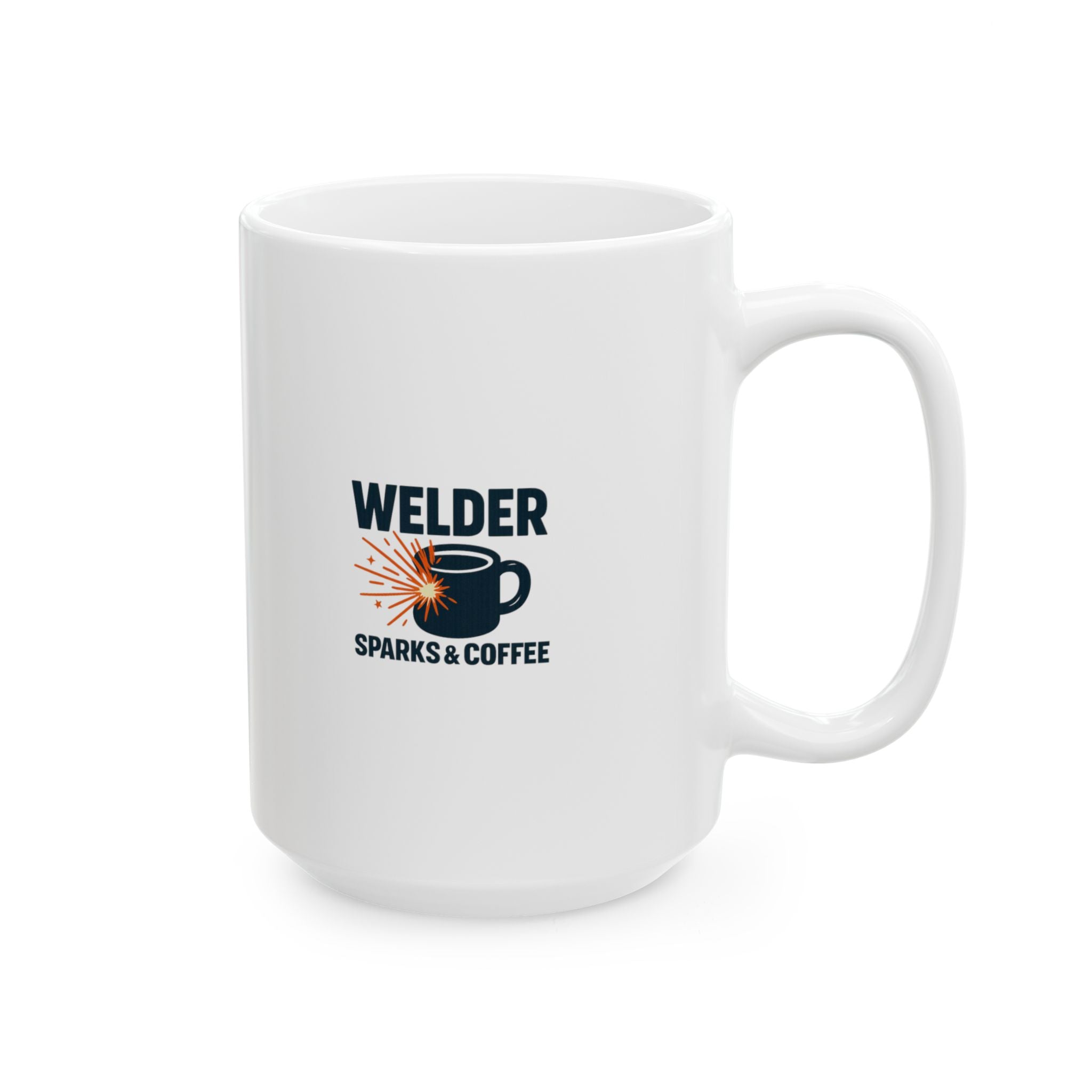 Welder Sparks And Coffee Coffee Mug | Coffee Lover Gift | Ceramic Mug