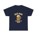 Dad Bod Powered By Beer Father T-Shirt | Gift for Dad | Graphic Tee