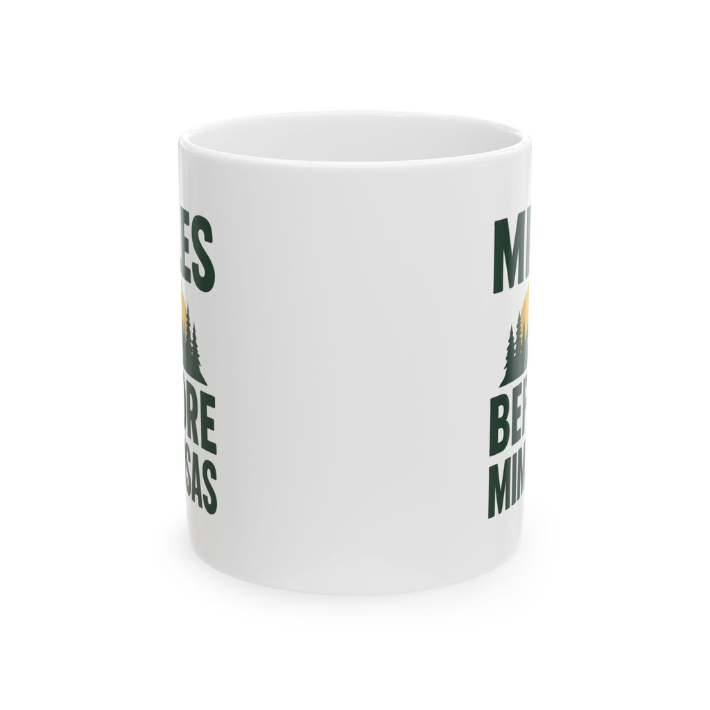 Trail Runner Miles Before Mimosas Coffee Mug | Unique Gift | Ceramic Mug