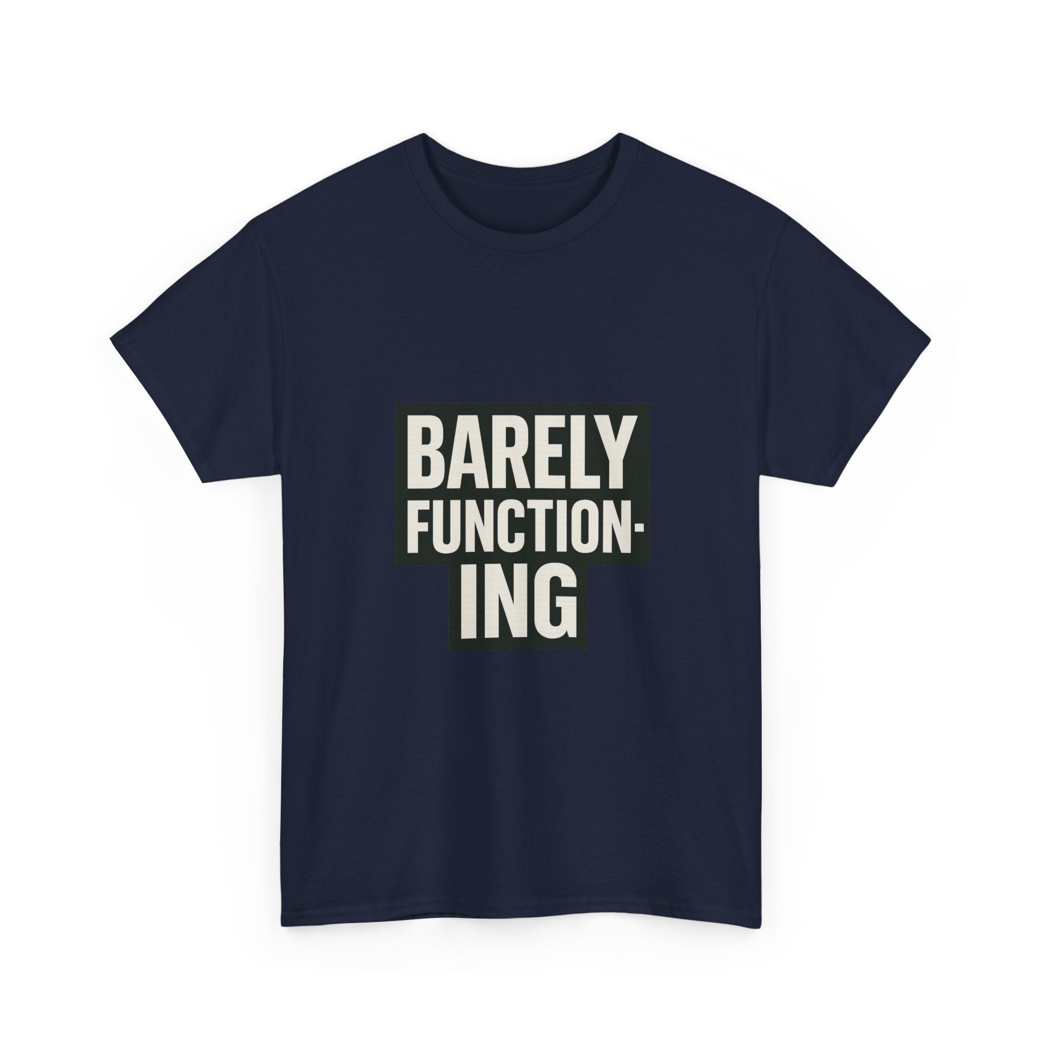 System Status Barely Online Send Coffee T-Shirt | Funny Gift | Graphic Tee