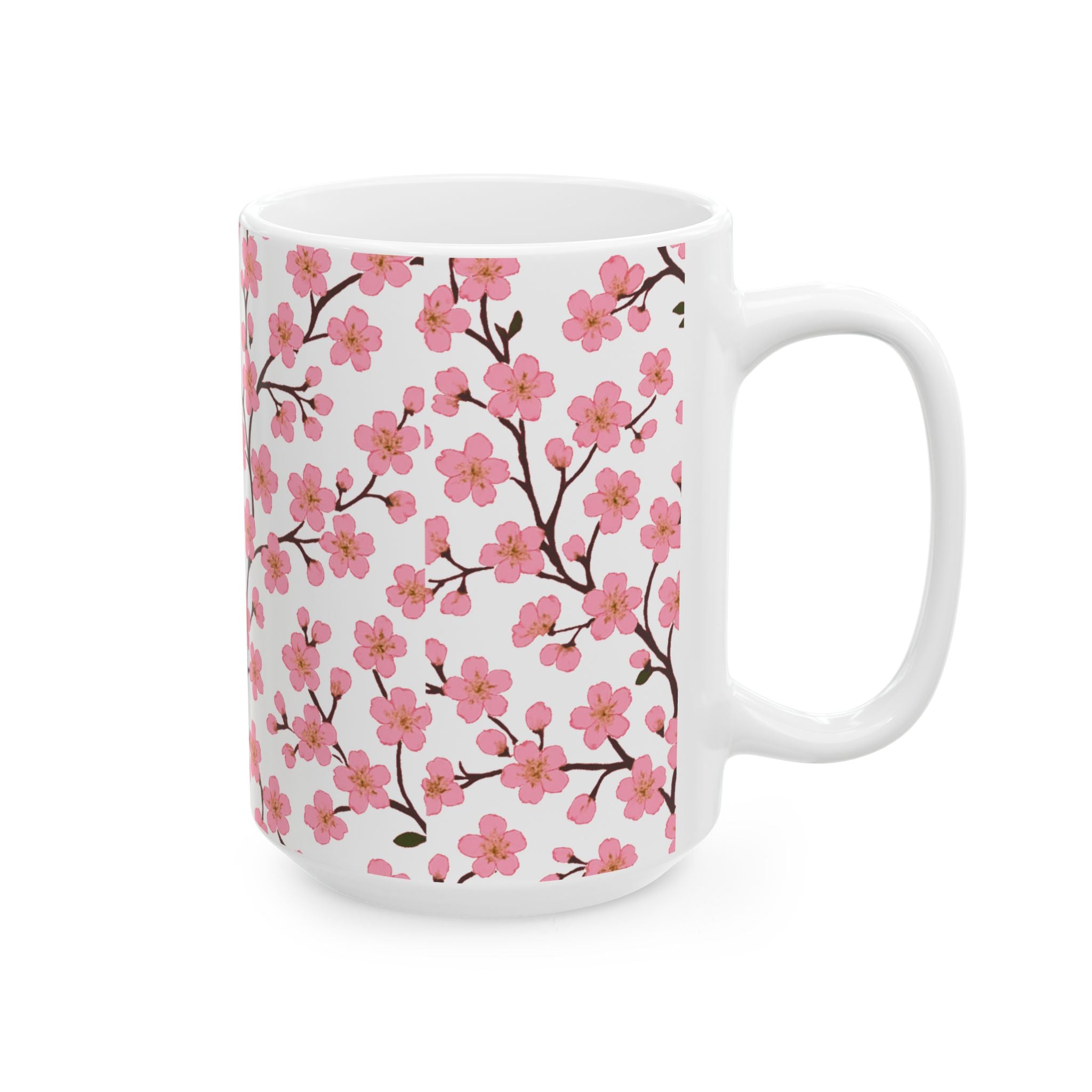 Cherry Blossom Branch Coffee Mug | Unique Gift | Ceramic Mug