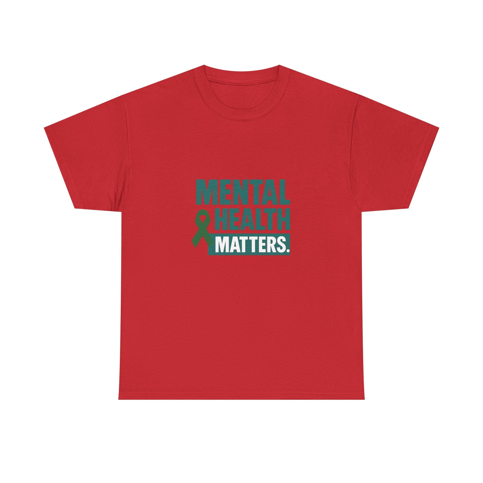 Mental Health Matters Full Stop T-Shirt | Unique Gift | Graphic Tee