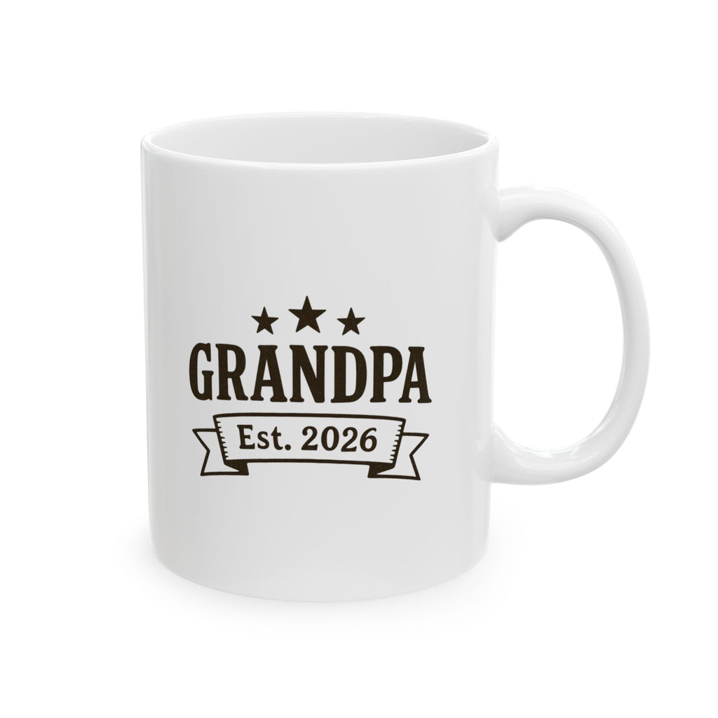 Grandpa Est 2026 New Grandpa Coffee Mug | Gift for Grandpa | Ceramic Mug
