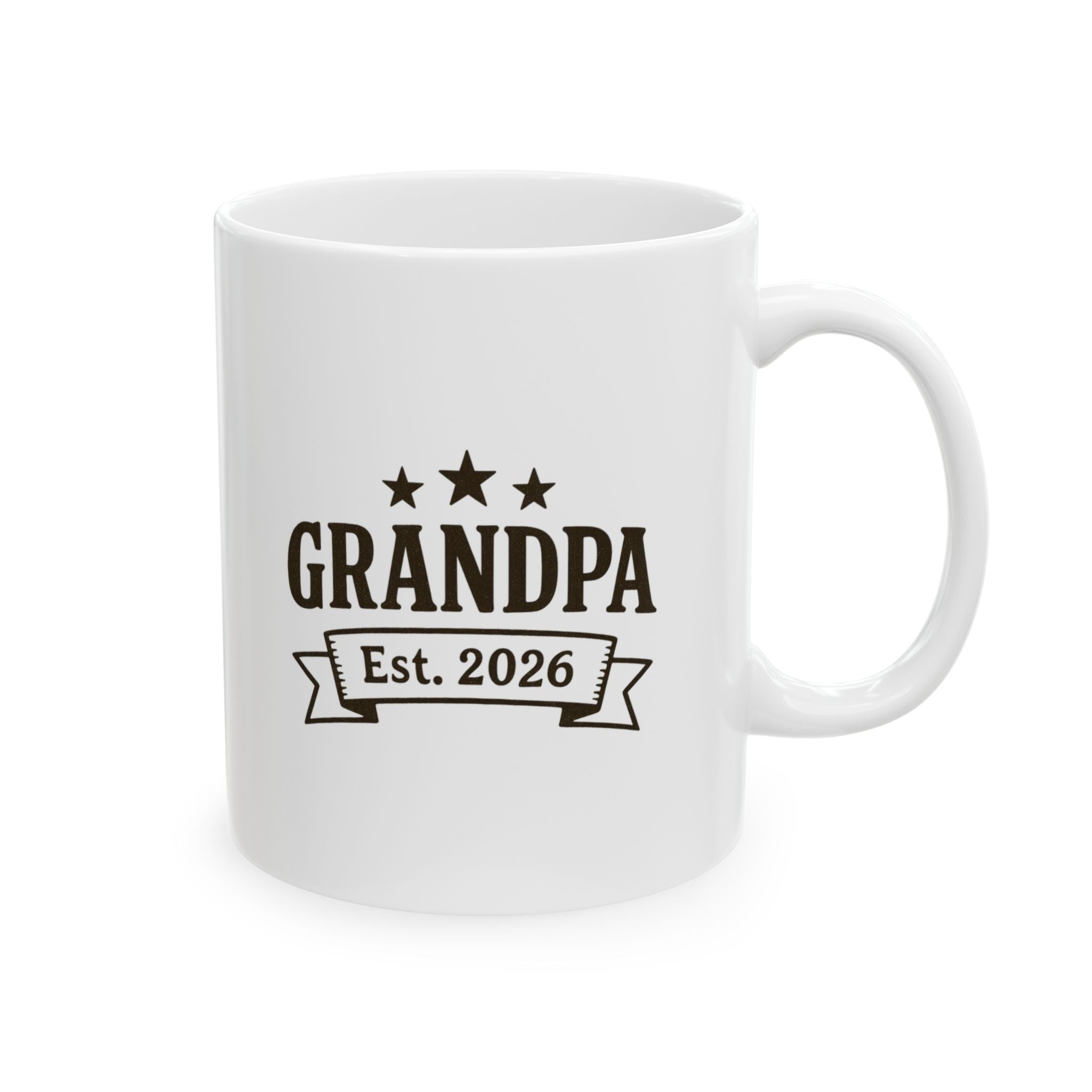 Grandpa Est 2026 New Grandpa Coffee Mug | Gift for Grandpa | Ceramic Mug