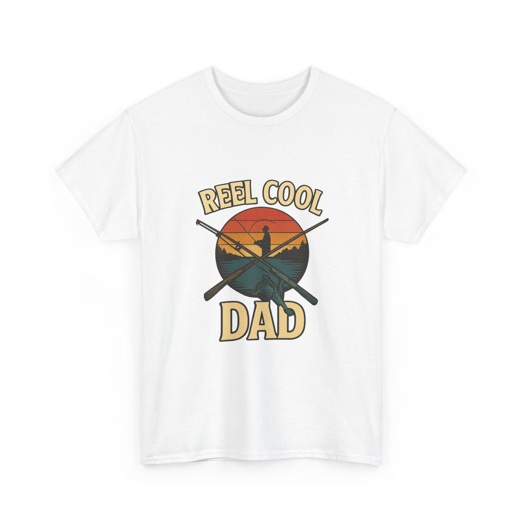 Reel Cool Dad Fishing Father T-Shirt | Gift for Dad | Graphic Tee