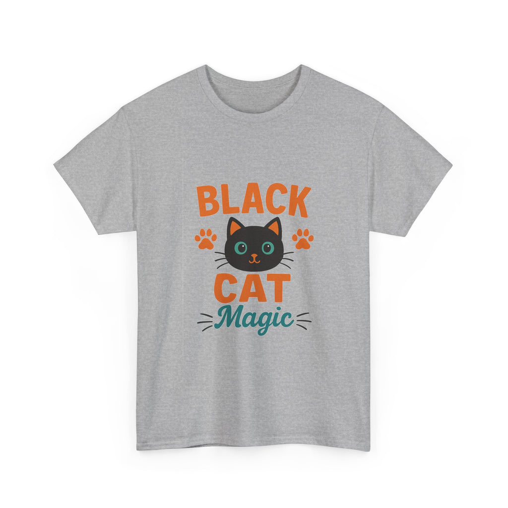 Black Cat Familiar Vibes T-Shirt | Cat Witch Humor Gift | Graphic Tee