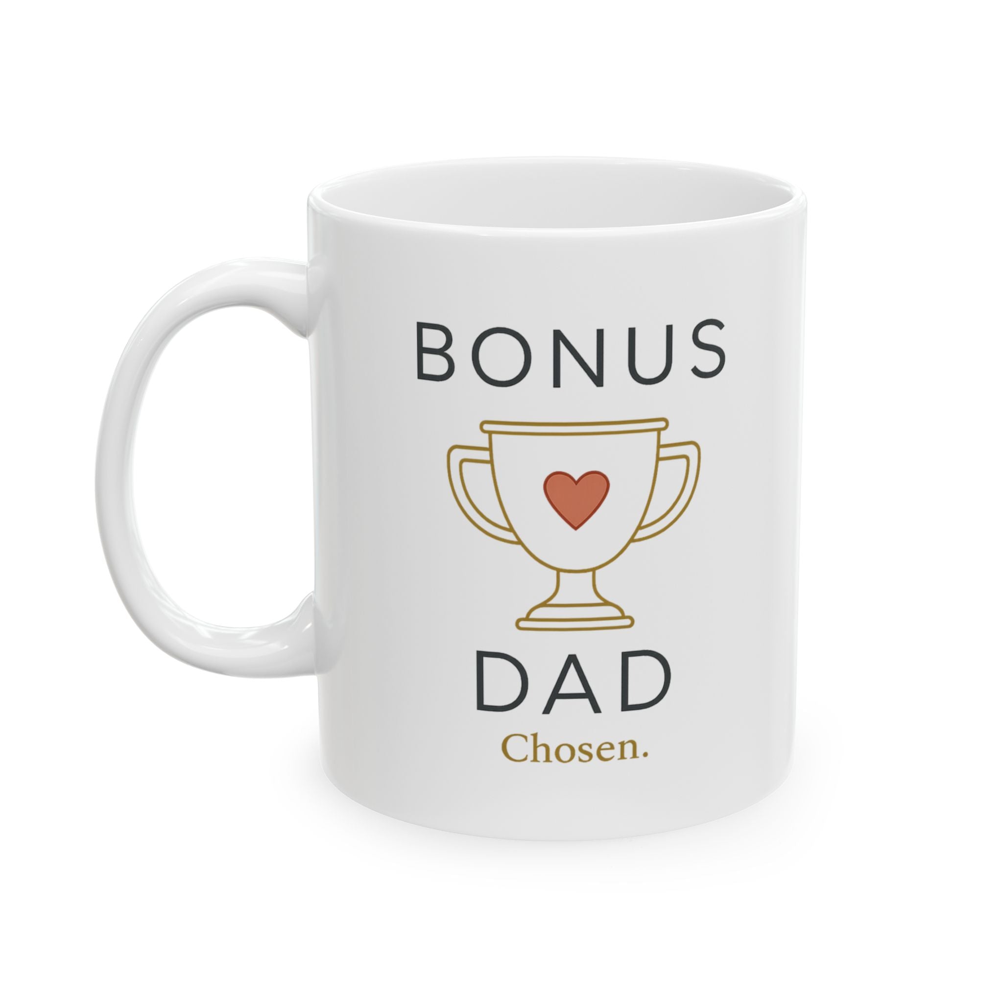 Loved These Kids Like My Own Bonus Dad Coffee Mug | Stepfather Appreciation | Ceramic Mug