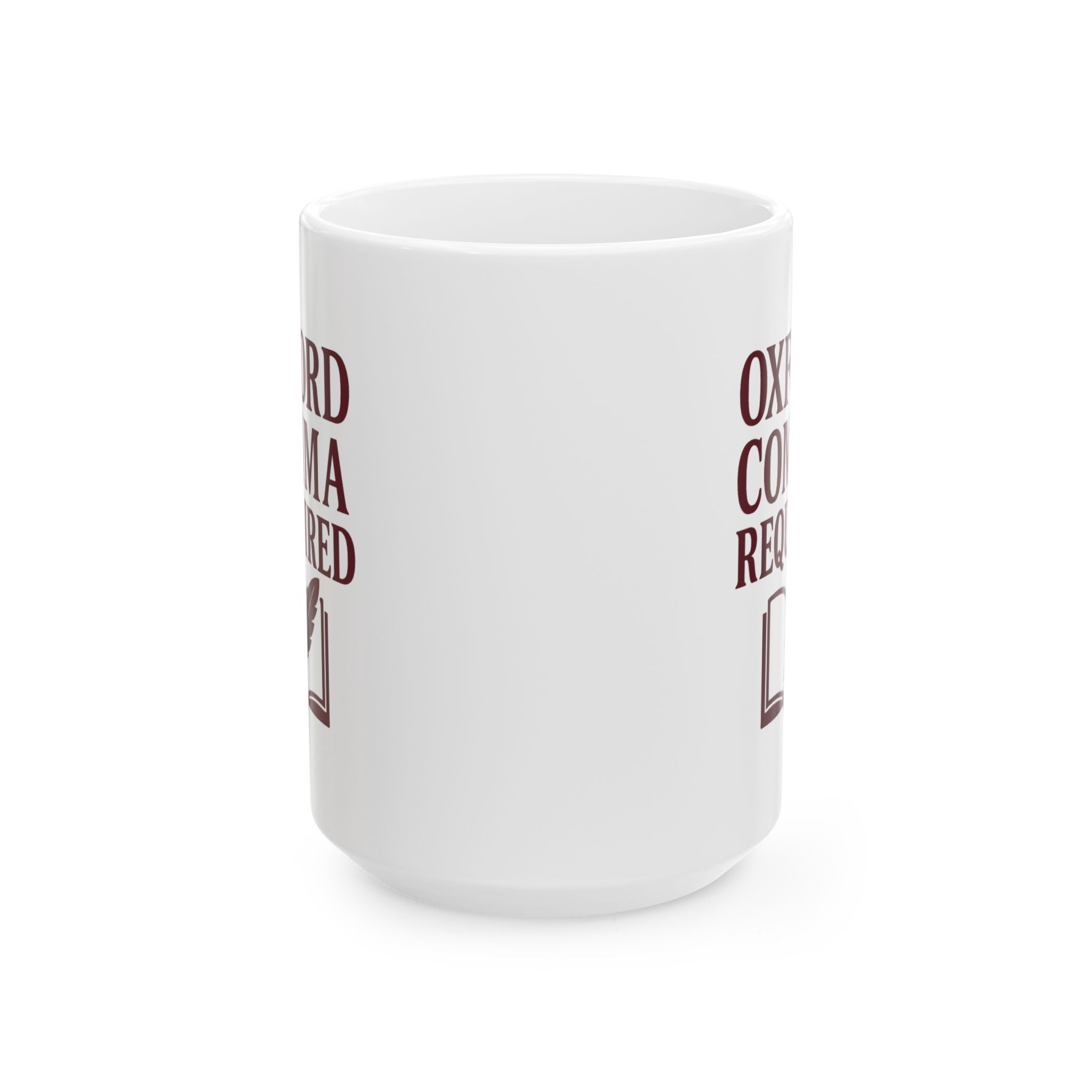 English Teacher Oxford Comma Required Coffee Mug | Teacher Gift | Ceramic Mug
