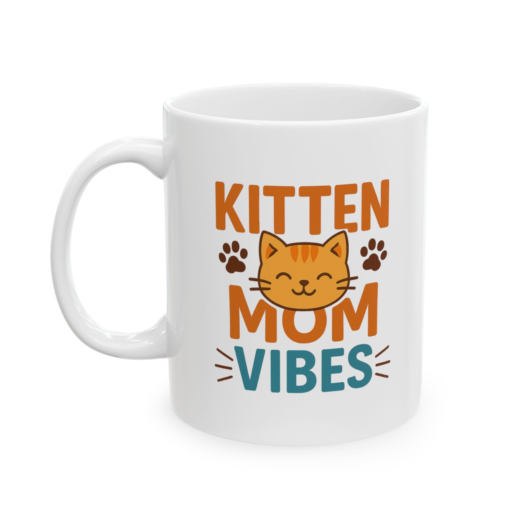 Professional Kitten Wrangler Coffee Mug | Funny Cat Mom Gift | Ceramic Mug