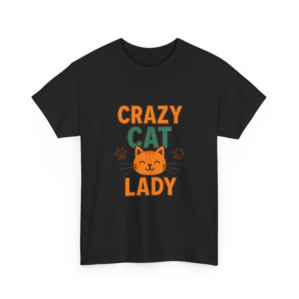 Certified Crazy Cat Lady T-Shirt | Funny Gift for Her | Graphic Tee
