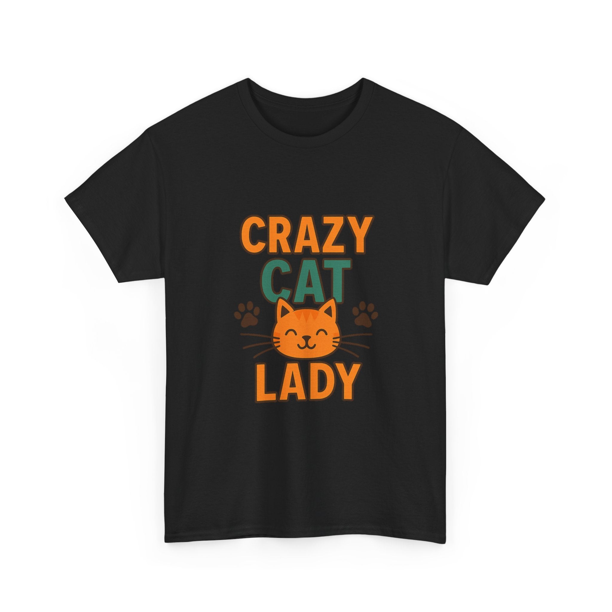 Certified Crazy Cat Lady T-Shirt | Funny Gift for Her | Graphic Tee