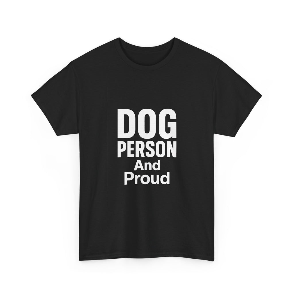 Certified Dog Person No Apologies T-Shirt | Dog Lover Gift | Graphic Tee