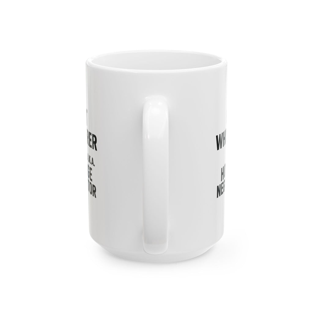 Cat Whisperer More Like Cat Hostage Negotiator Coffee Mug | Cat Lover Gift | Ceramic Mug