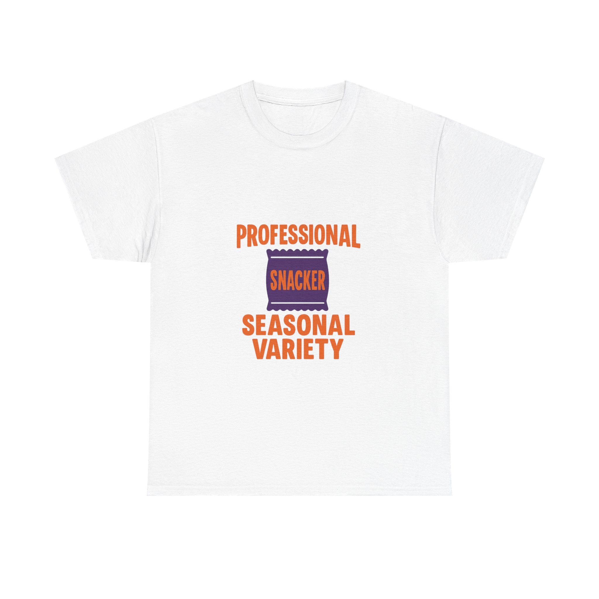 Professional Snacker Seasonal Variety T-Shirt | Unique Gift | Graphic Tee